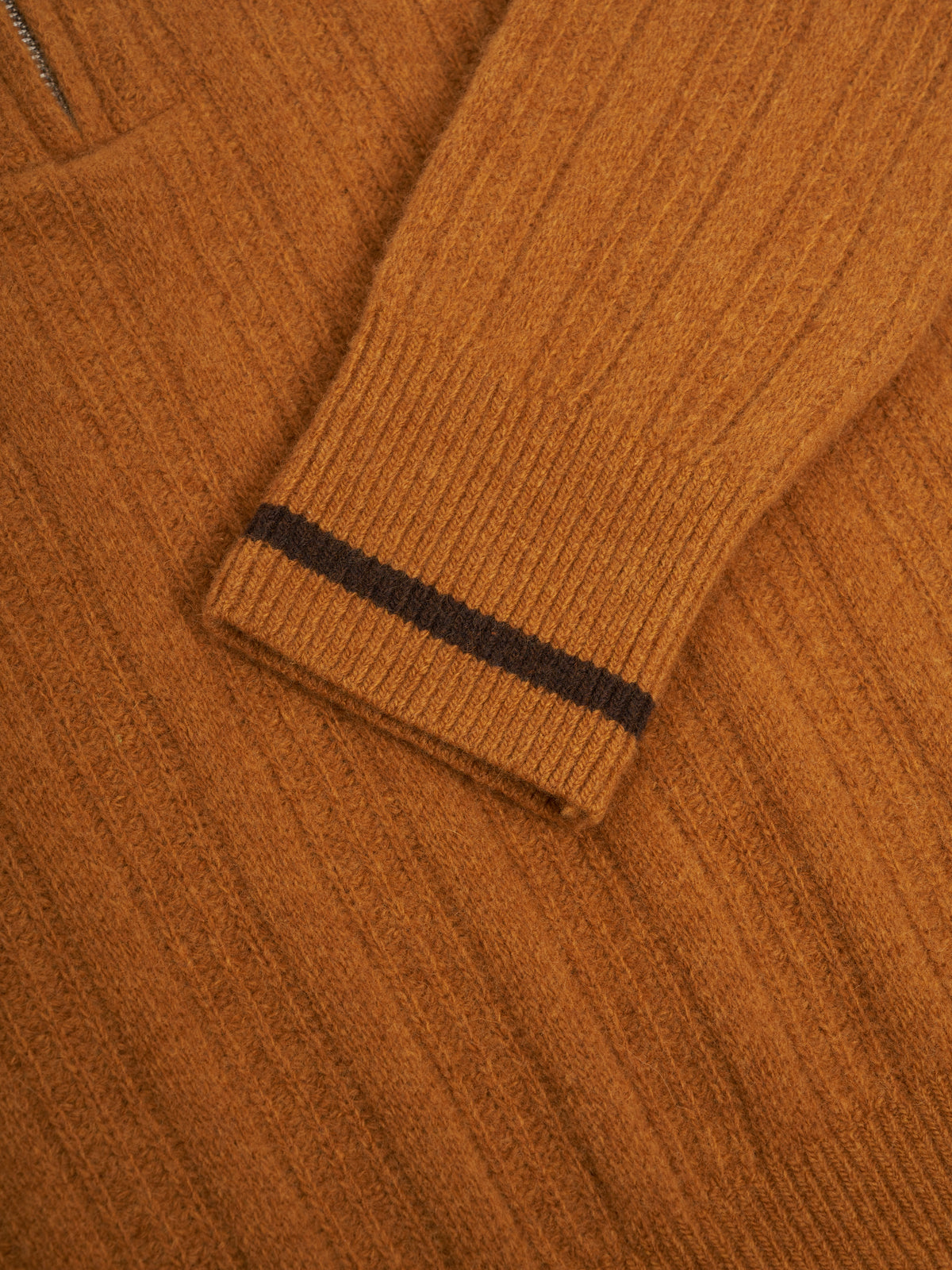 Brice Half Zip Jumper Darlington Yellow Ochre
