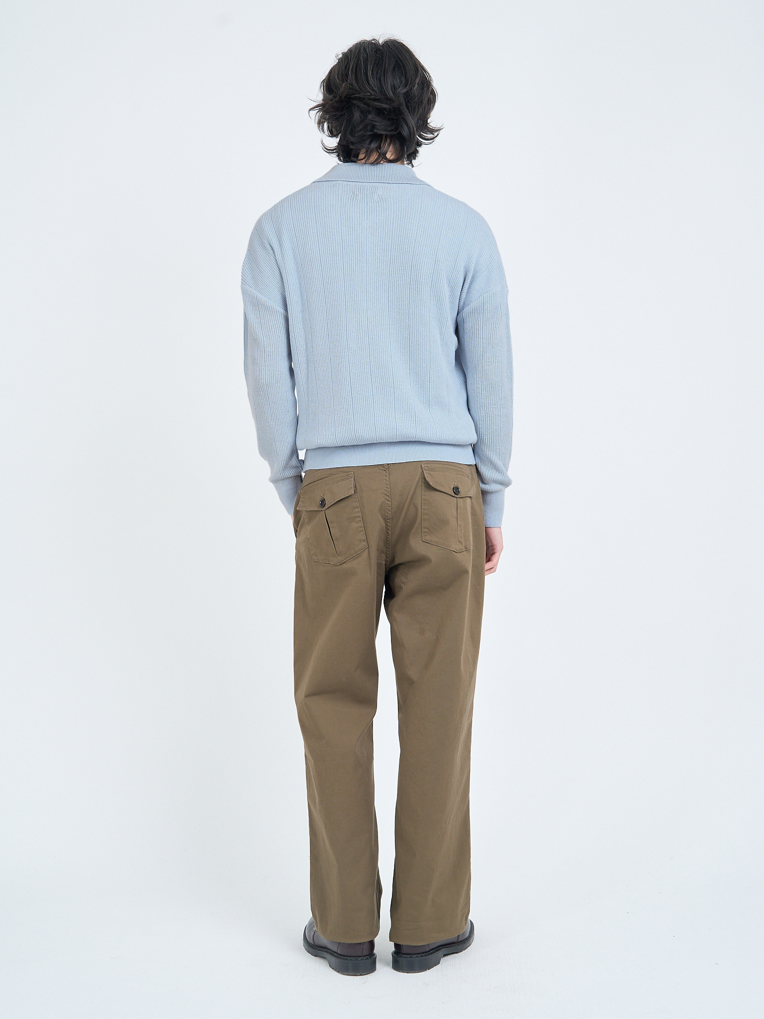 Brice Half Zip Jumper Overton Sky Blue