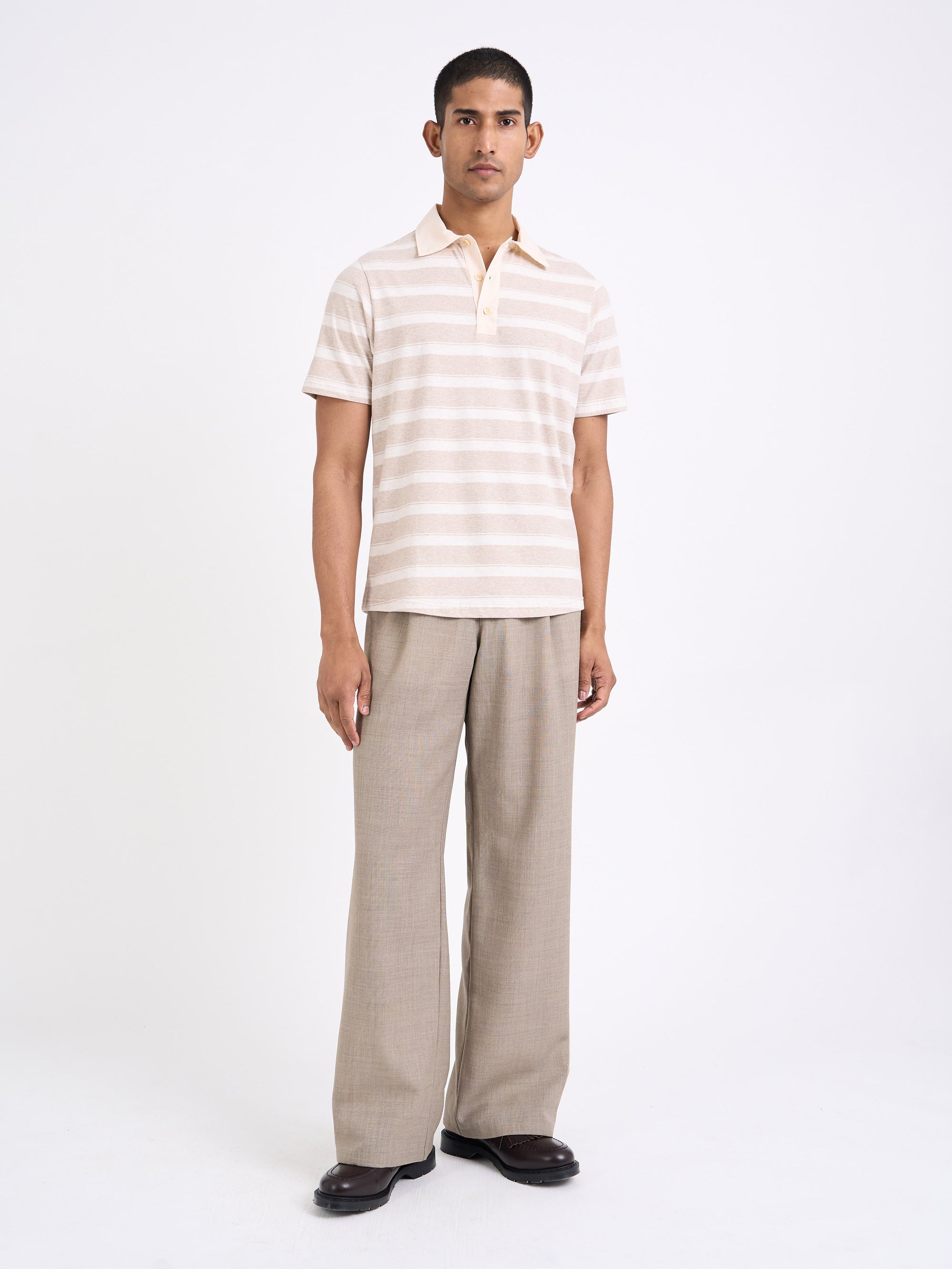 Stanfield Polo Shirt Judd Sand