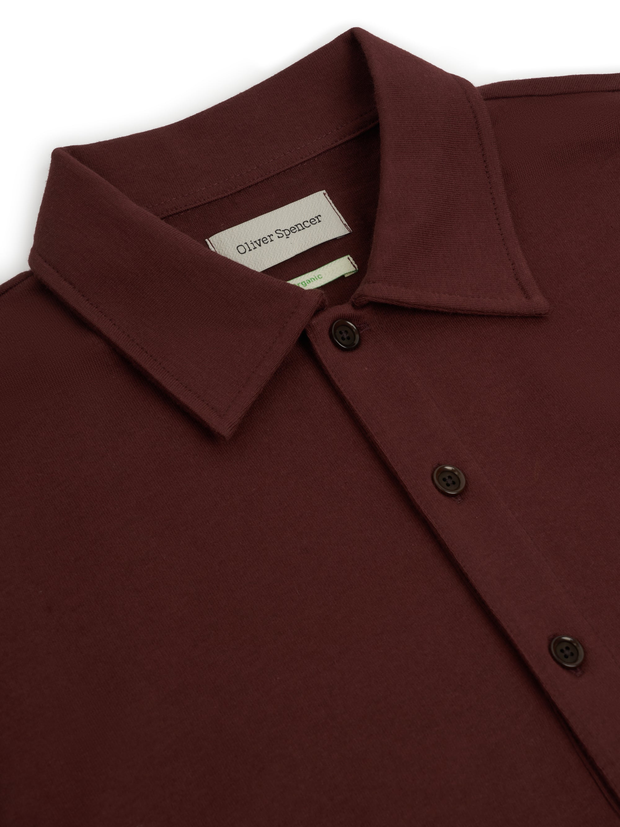 Mersey Long Sleeve Polo Shirt Parton Maroon