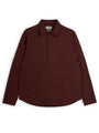 Mersey Long Sleeve Polo Shirt Parton Maroon