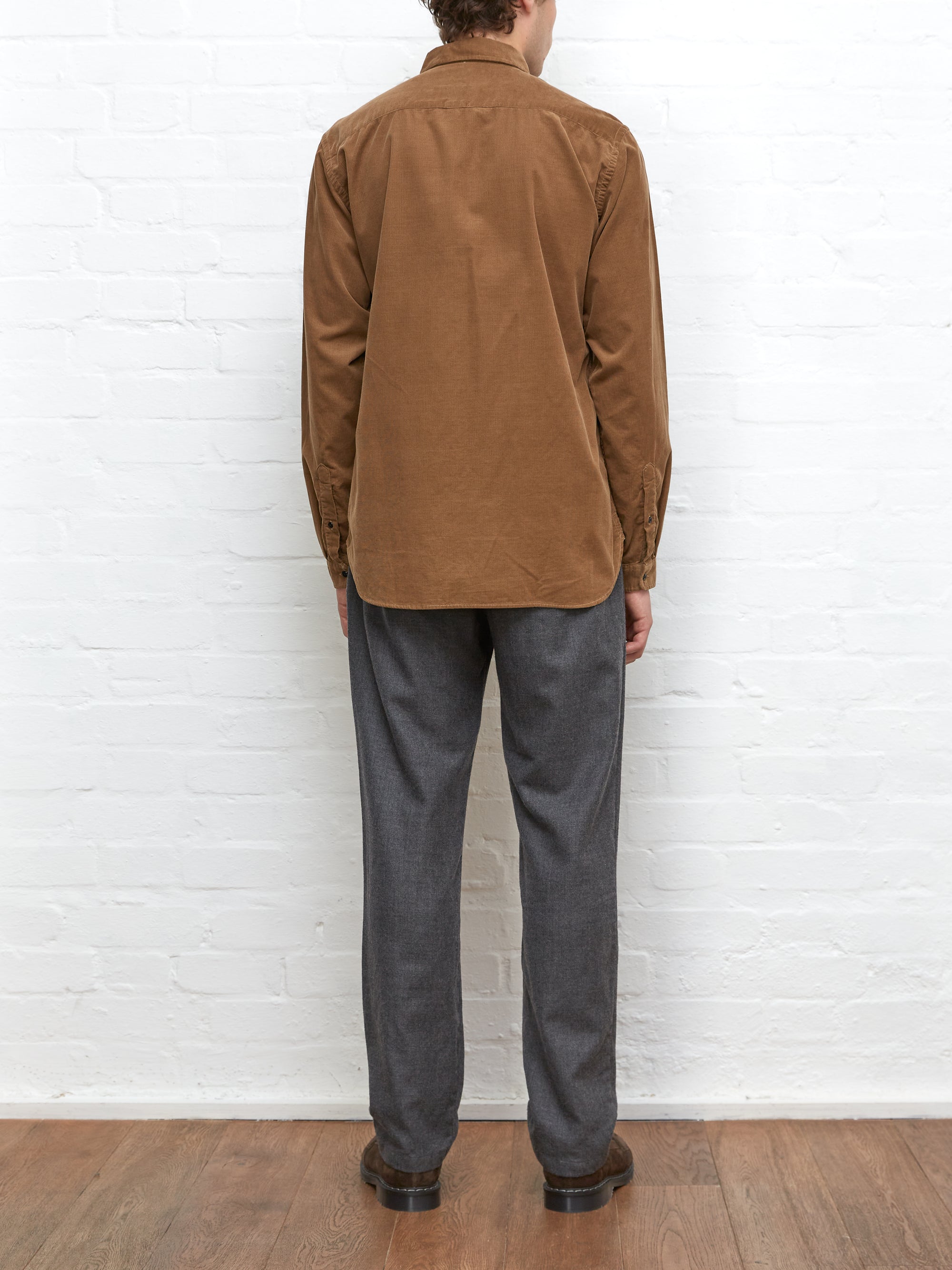 Brook Shirt Mersey Cord Beige