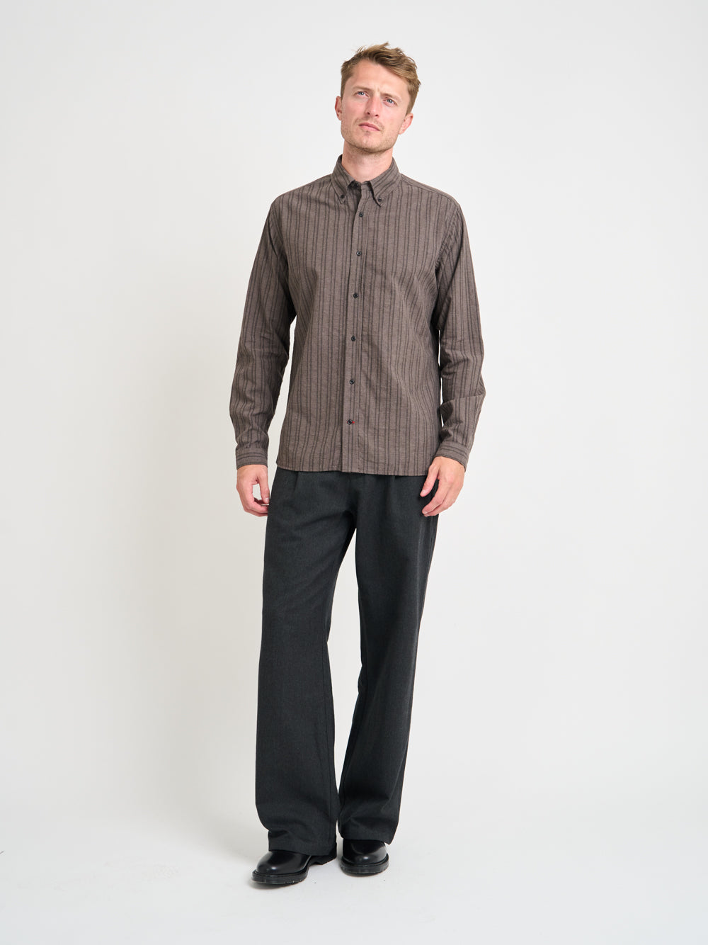 Brook Shirt Alberg Brown