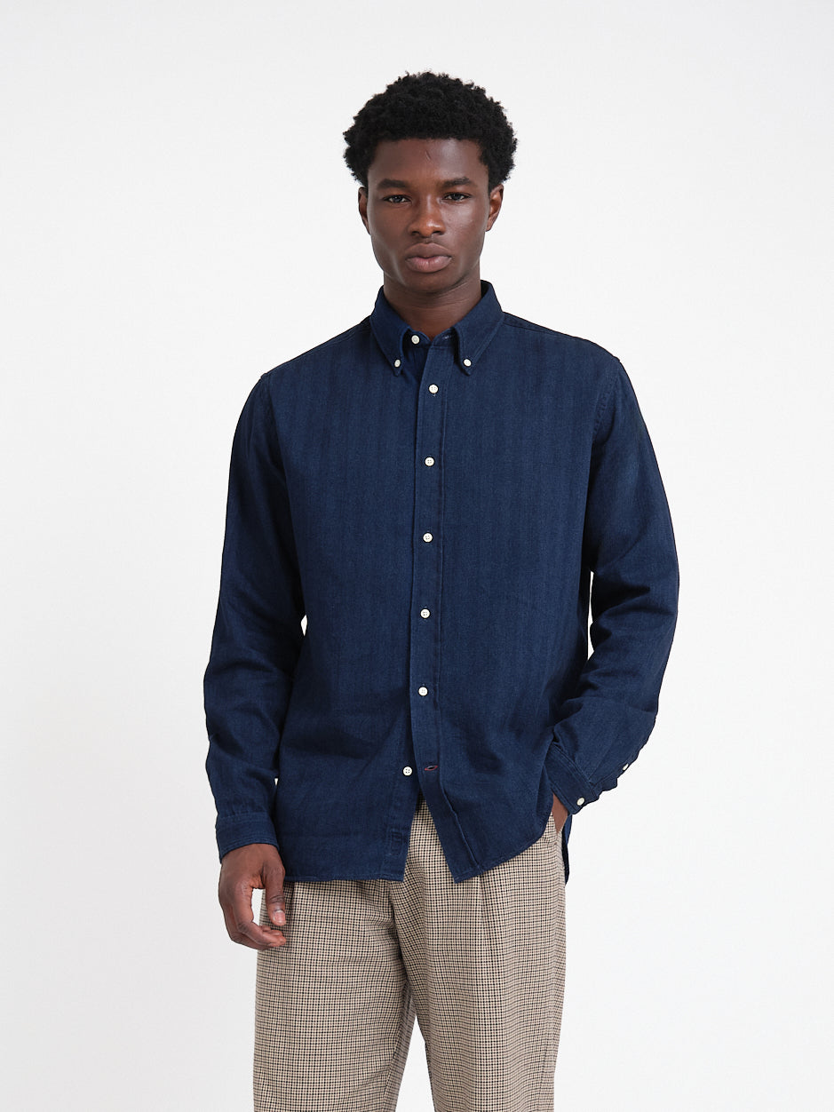 Brook Shirt Faye Indigo Blue