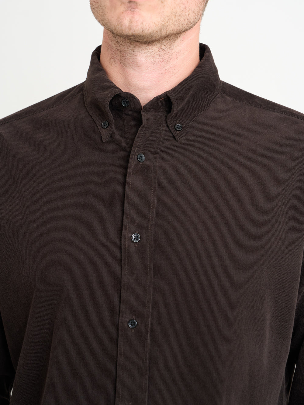 Brook Shirt Mersey Cord Brown