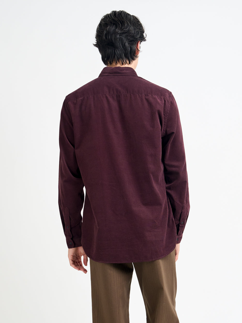 Brook Shirt Mersey Cord Plum