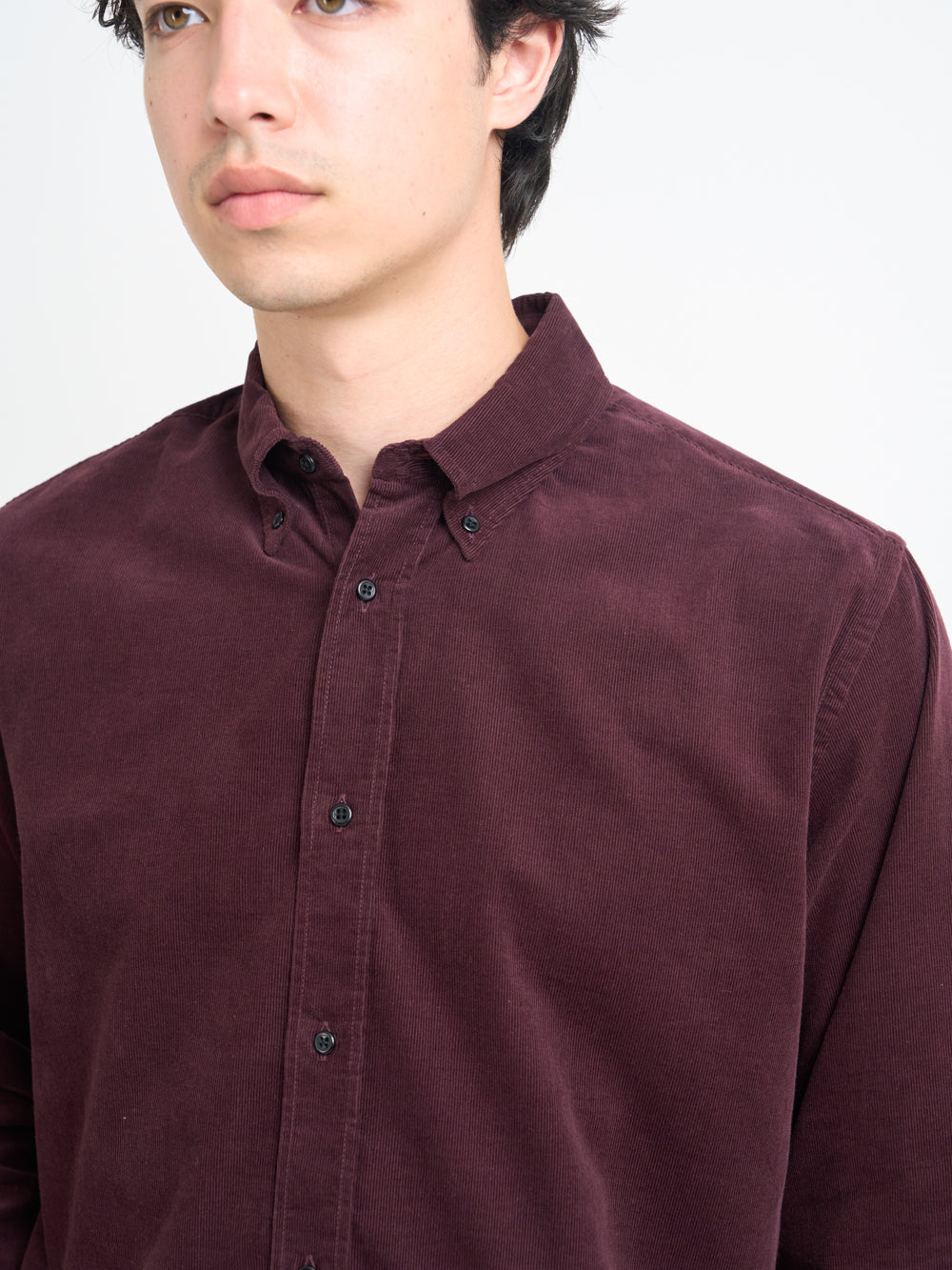 Brook Shirt Mersey Cord Plum