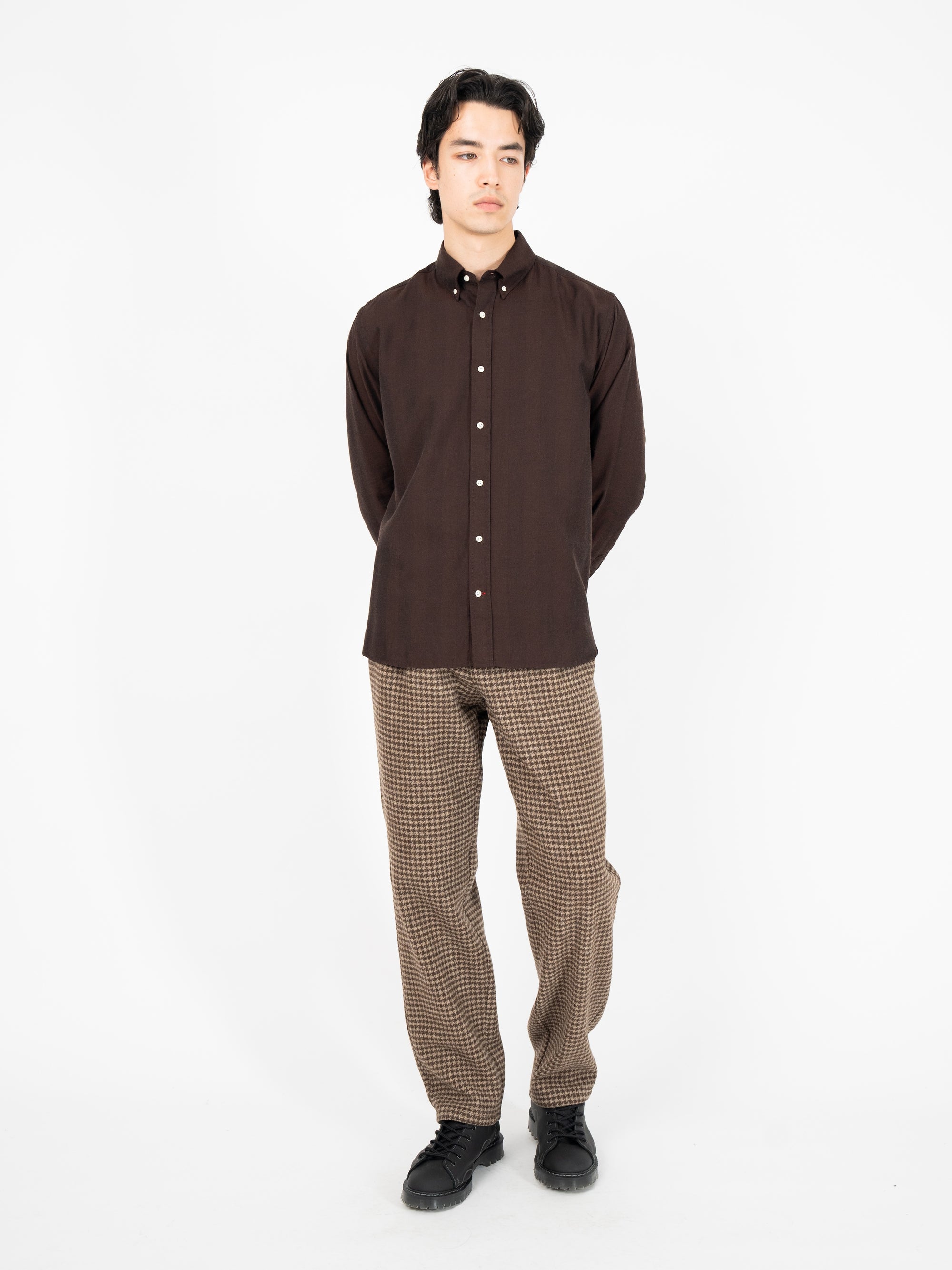 Brook Shirt Pearson Brown