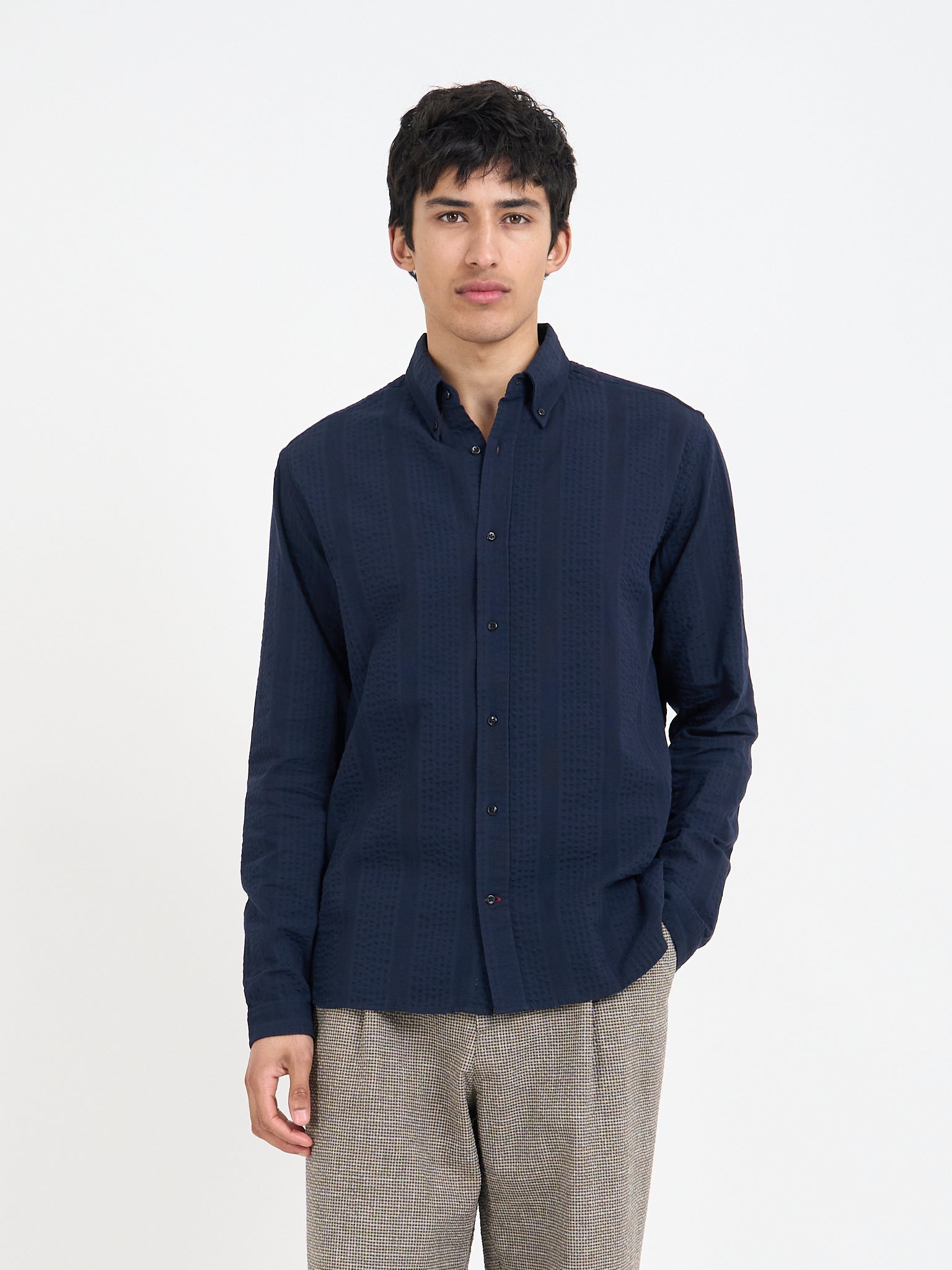 Brook Shirt Phaidon Navy