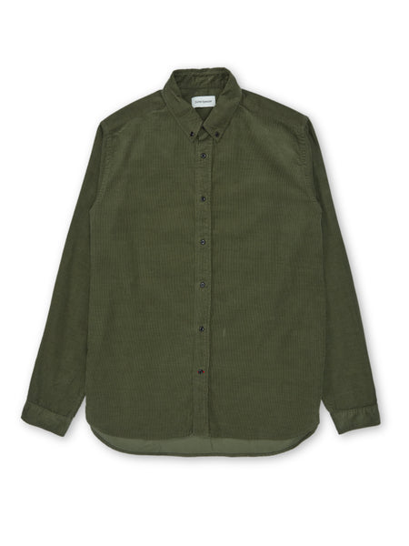 Brook Shirt Mersey Cord Green – Oliver Spencer