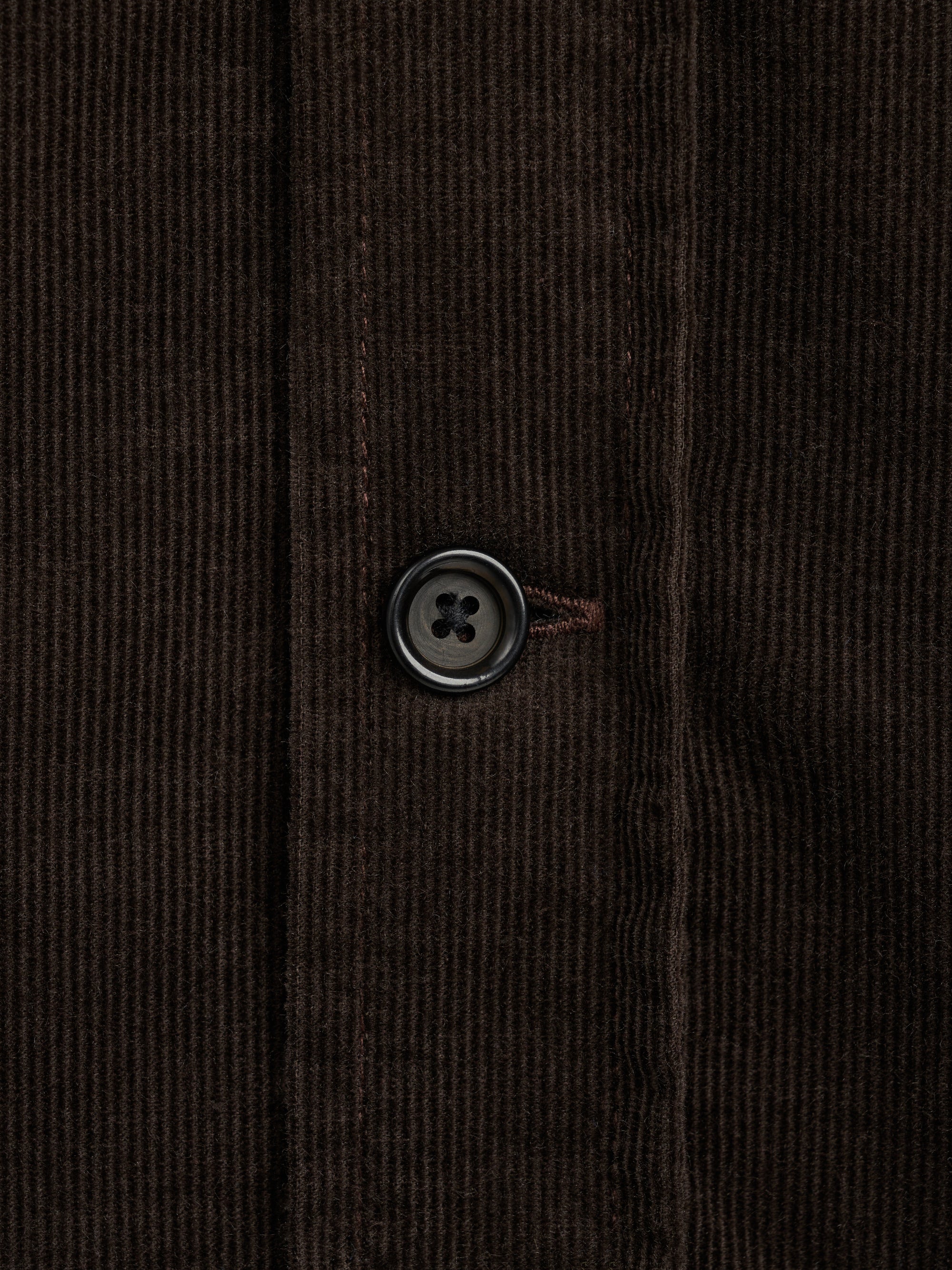 Atlanta Long Sleeve Shirt (Loose Fit) Mersey Cord Brown