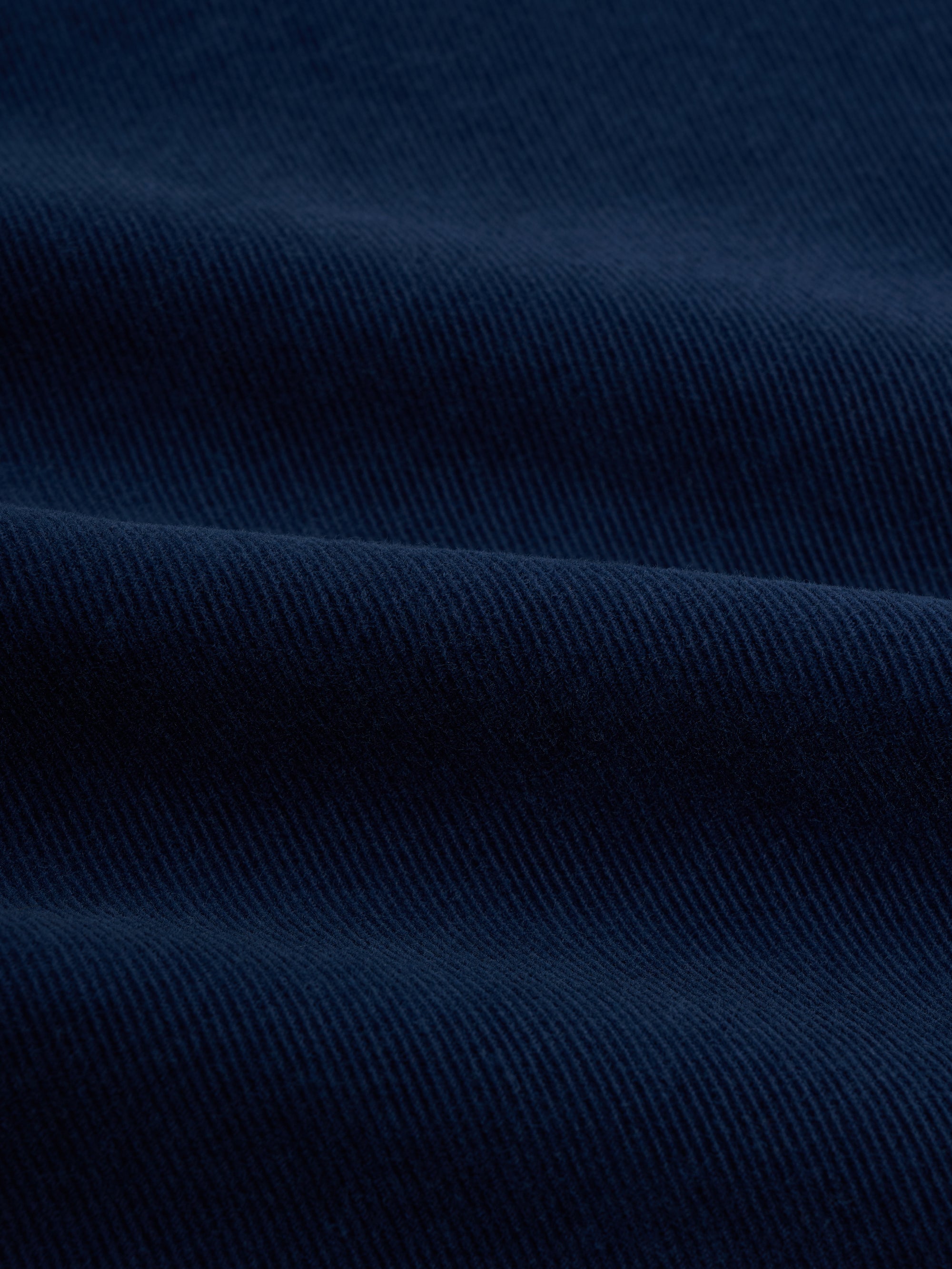 Atlanta Long Sleeve Shirt (Loose Fit) Newson Cord Indigo Blue Rinse