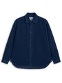 Atlanta Long Sleeve Shirt (Loose Fit) Newson Cord Indigo Blue Rinse