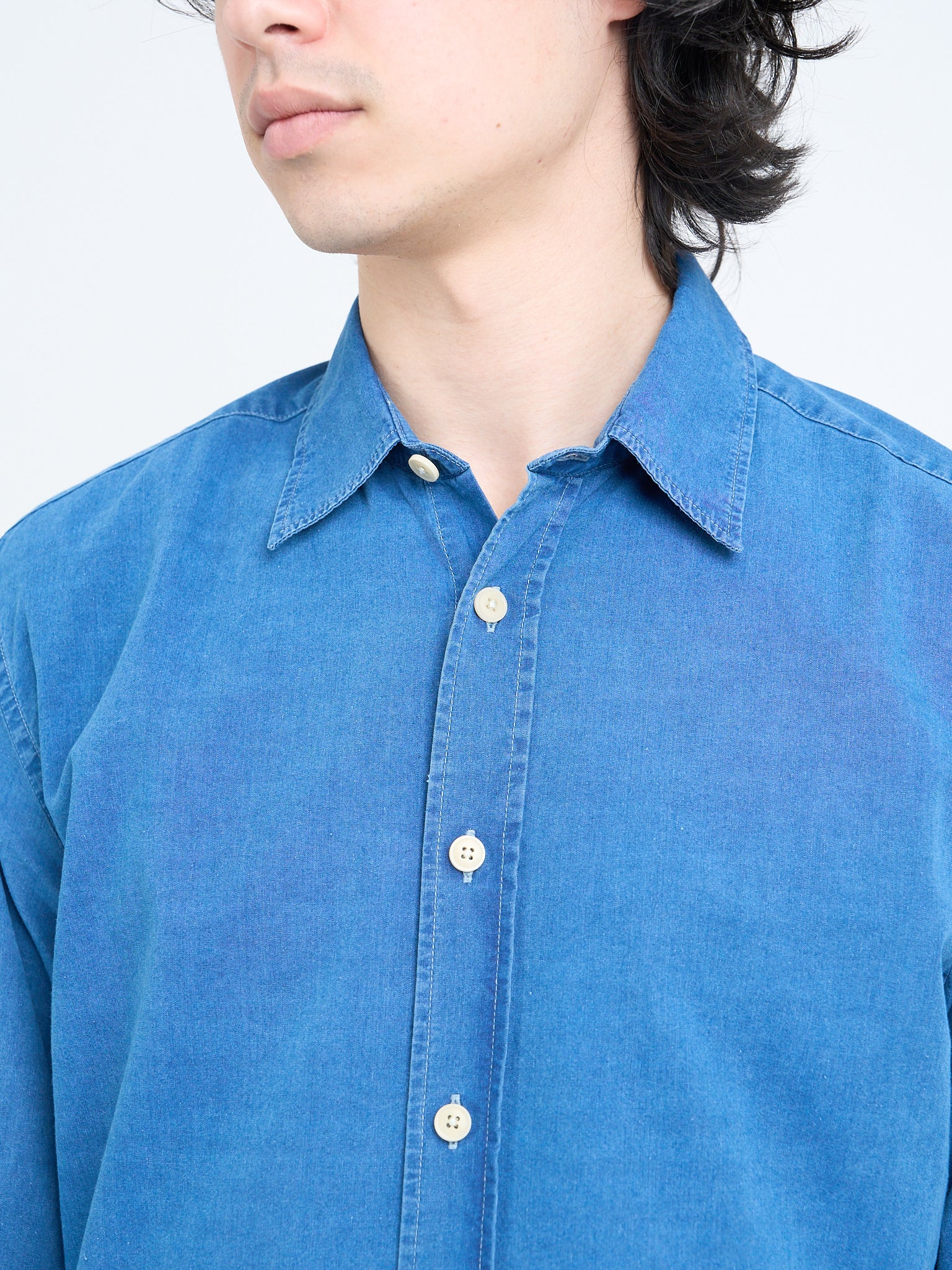 Atlanta Long Sleeve Shirt (Loose Fit) Wylie Indigo Light