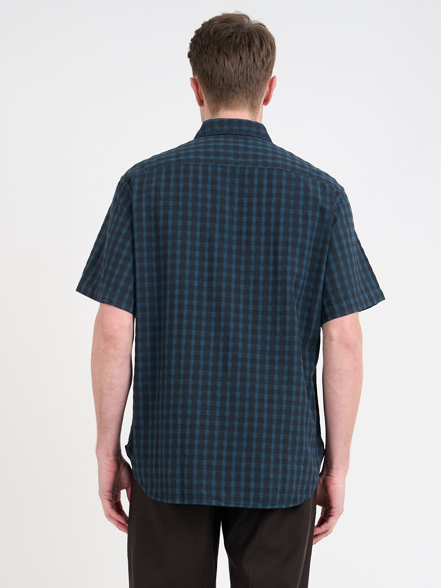 Atlanta Short Sleeve Shirt (Loose Fit) Lennox Navy