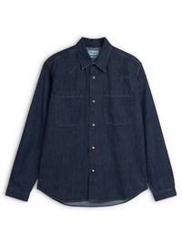 Quito Overshirt Mullins Denim Rinse Indigo