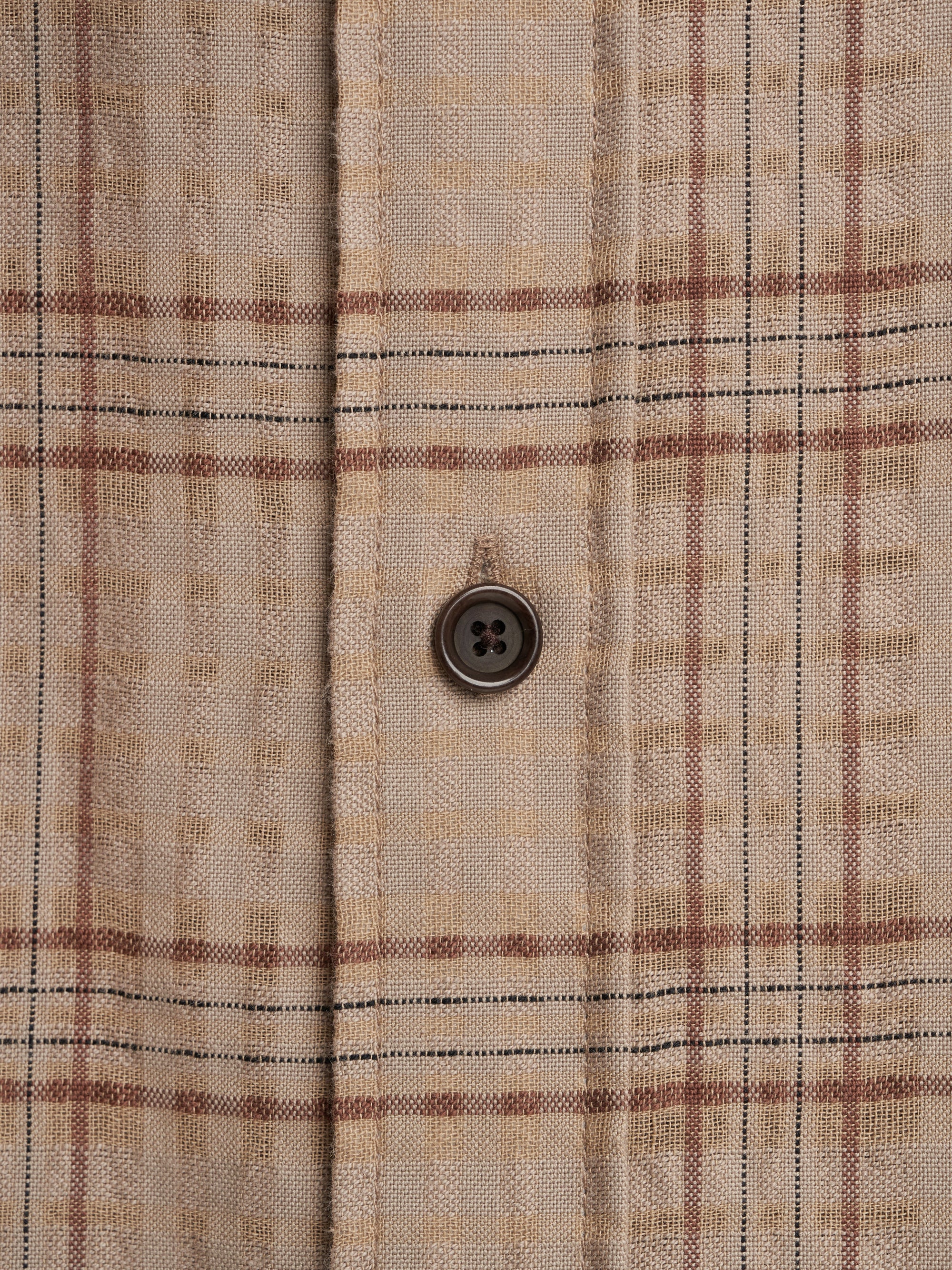 Garrison Long Sleeve Shirt (Loose Fit) Connell Beige