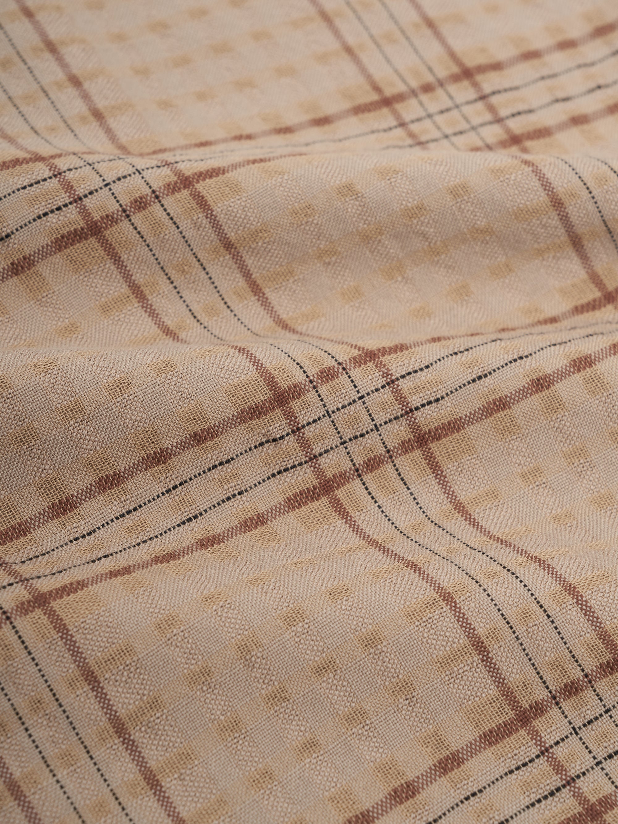 Garrison Long Sleeve Shirt (Loose Fit) Connell Beige