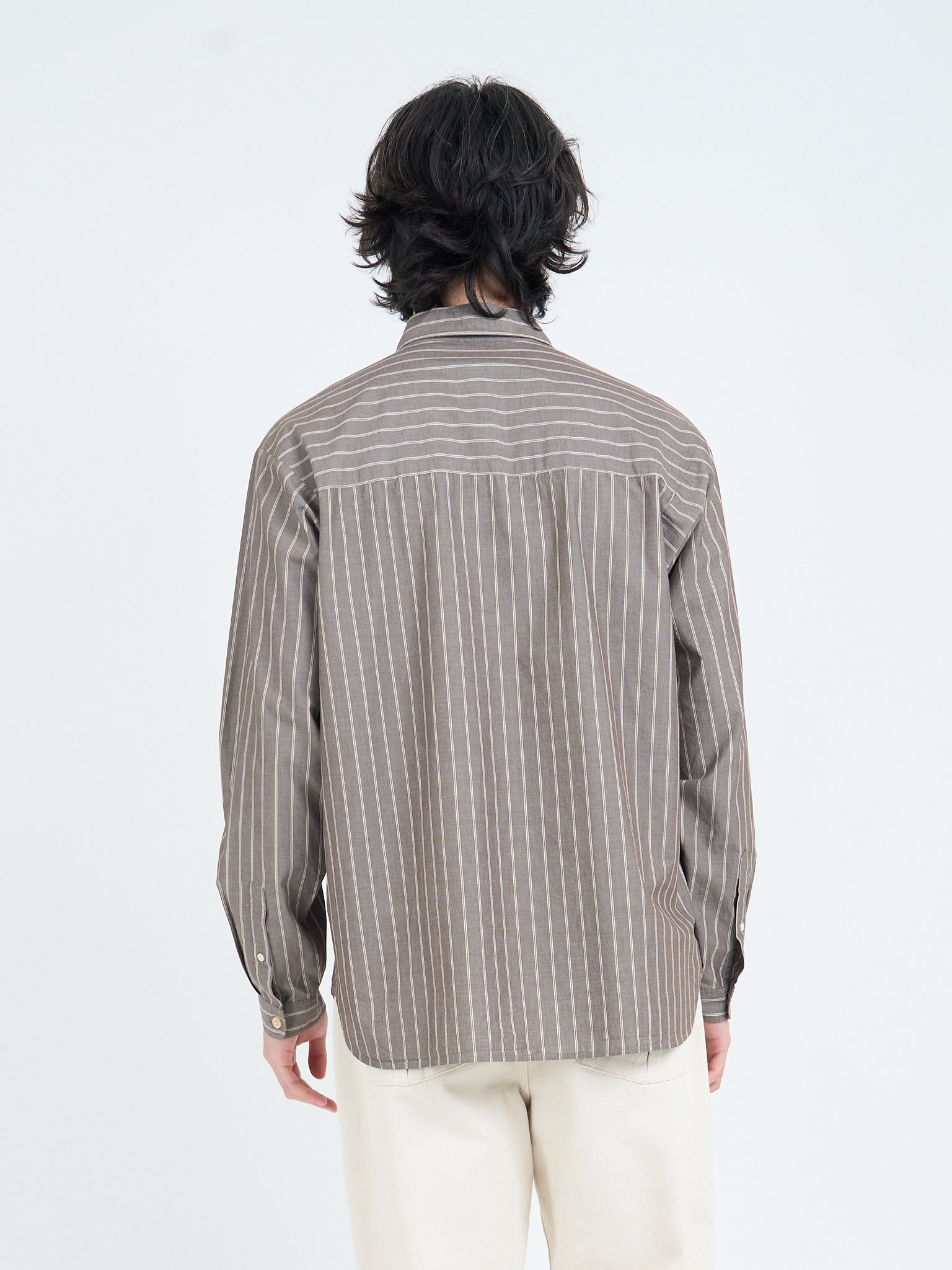 Garrison Long Sleeve Shirt (Loose Fit) Corbet Brown