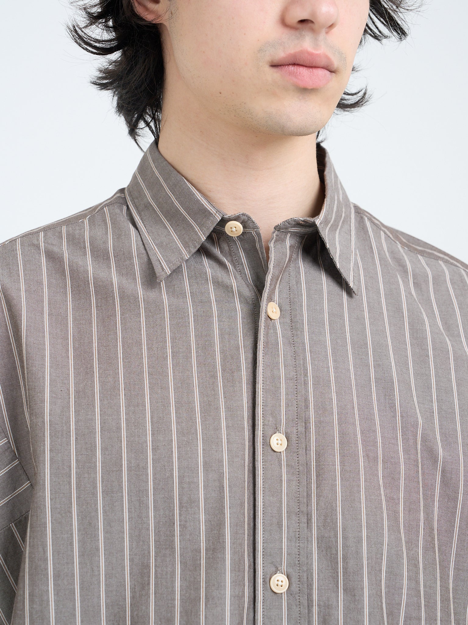 Garrison Long Sleeve Shirt (Loose Fit) Corbet Brown