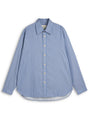 Garrison Loose Fit Shirt Macon Blue Stripe