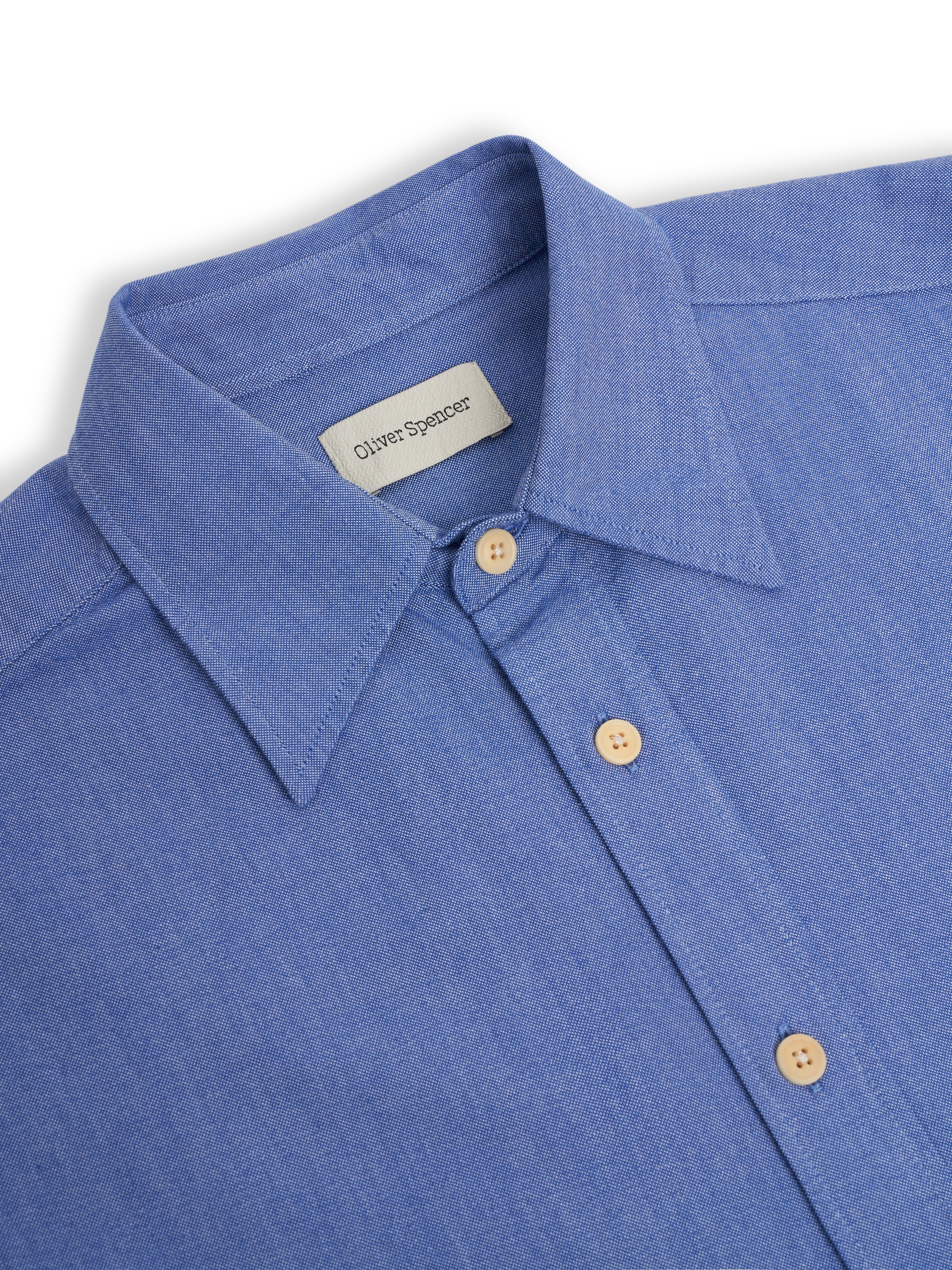 Garrison Long Sleeve Shirt (Loose Fit) Mckenzie Blue