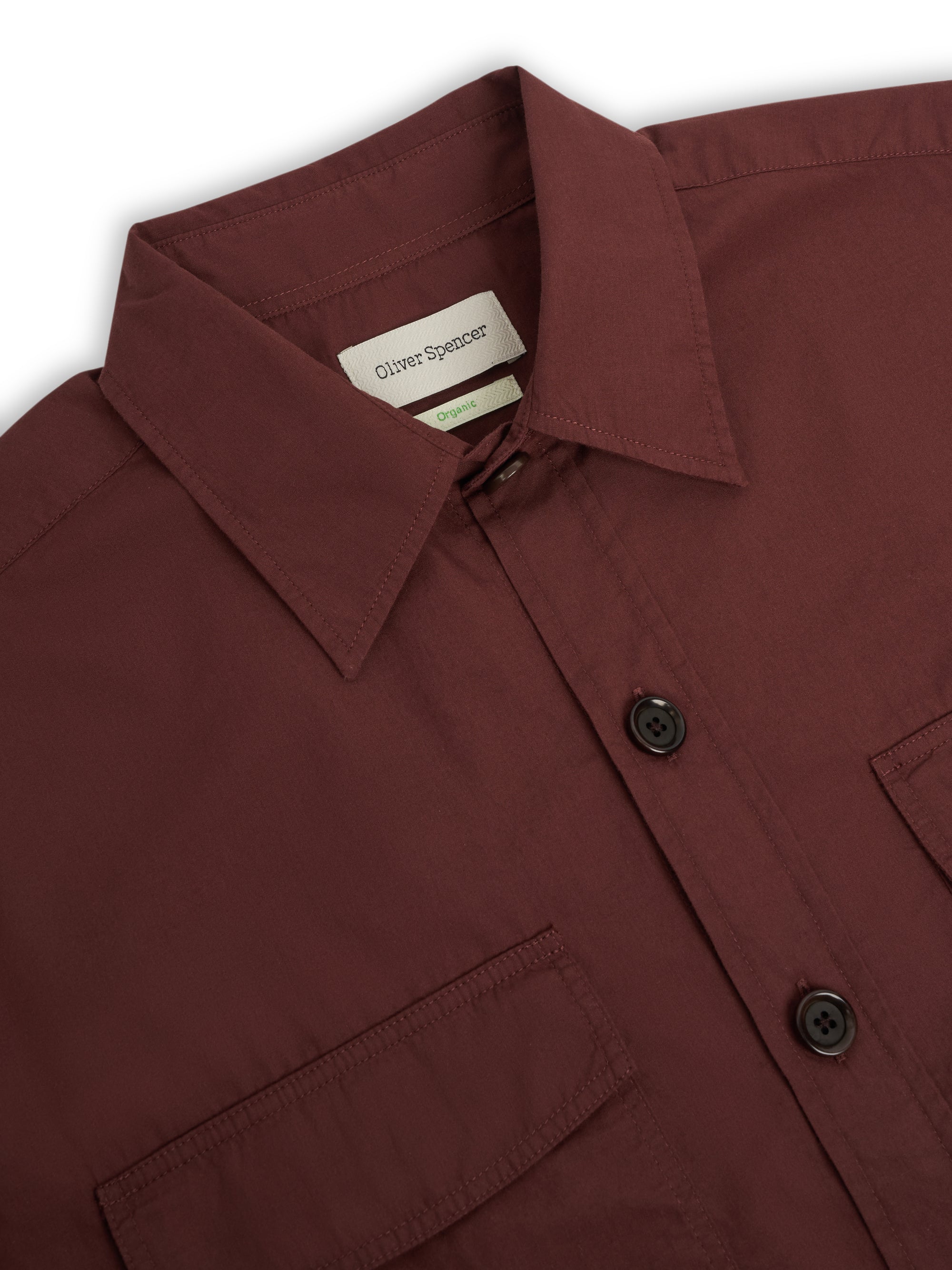 Penryn Overshirt (Loose Fit) Marcie Maroon