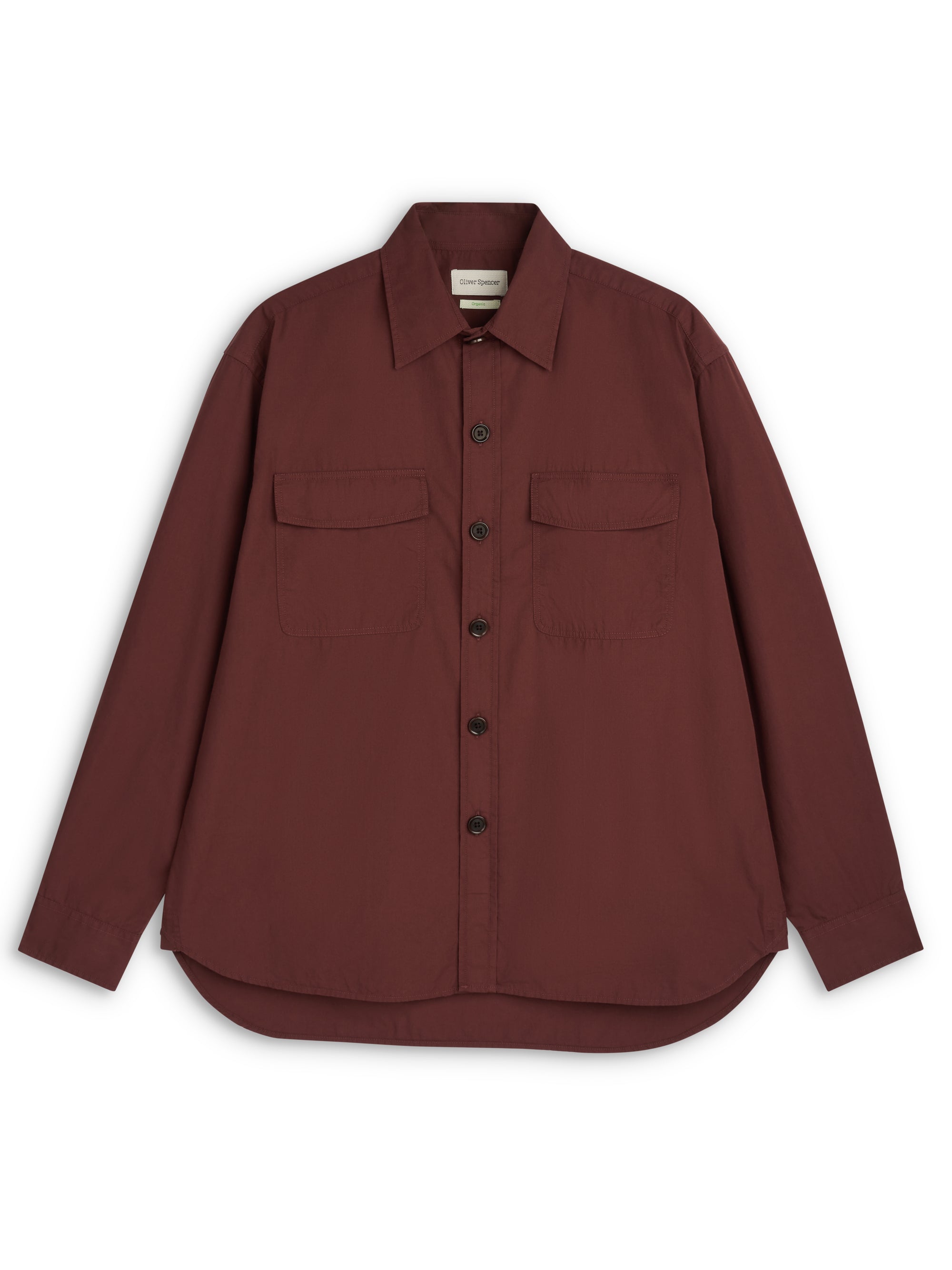 Penryn Overshirt (Loose Fit) Marcie Maroon