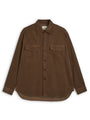 Penryn Overshirt (Loose Fit) Mersey Cord Caramel Brown