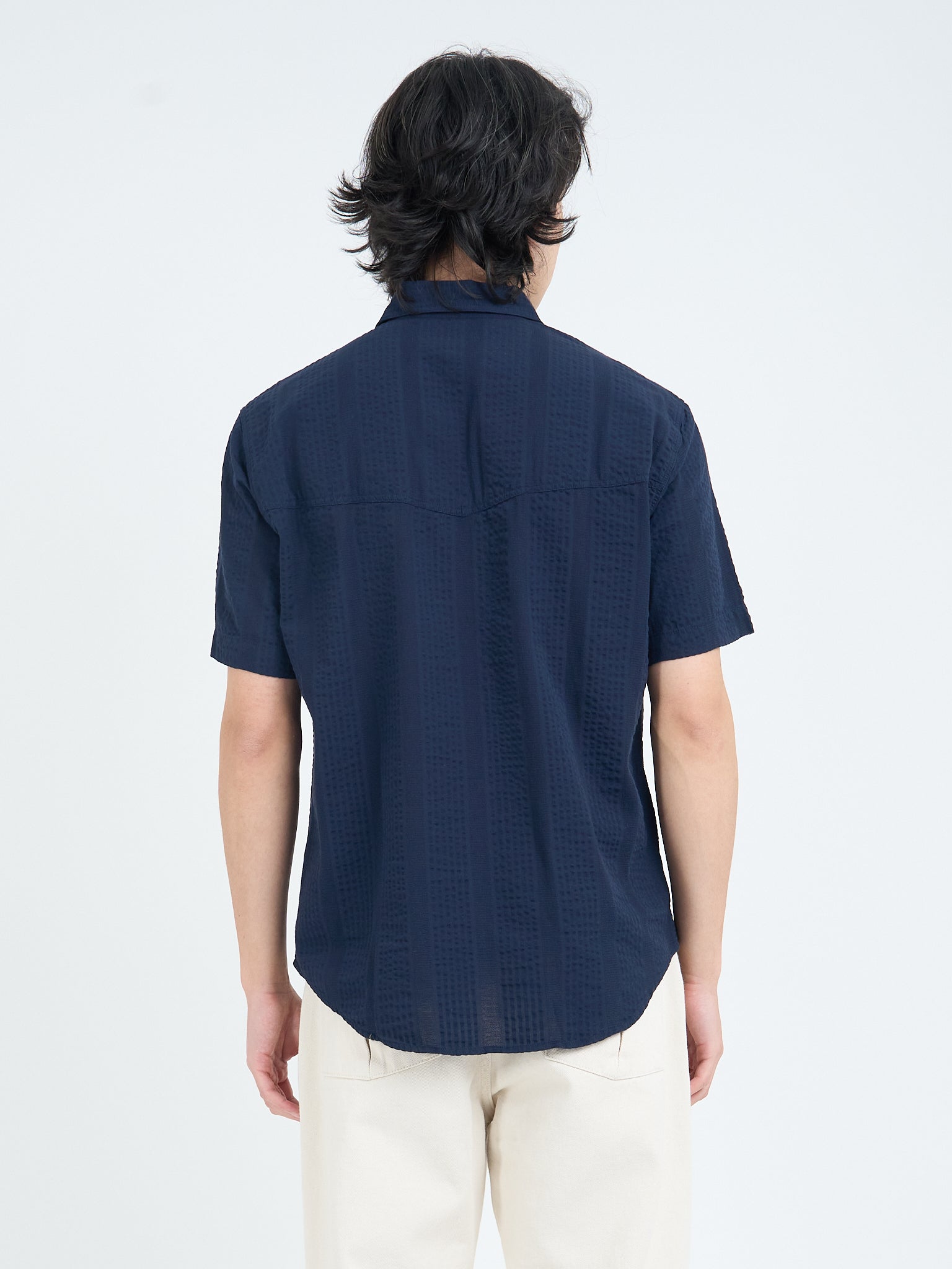Quito Short Sleeve Shirt Phaidon Navy