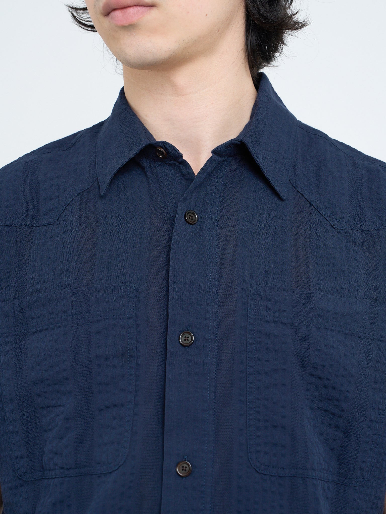 Quito Short Sleeve Shirt Phaidon Navy