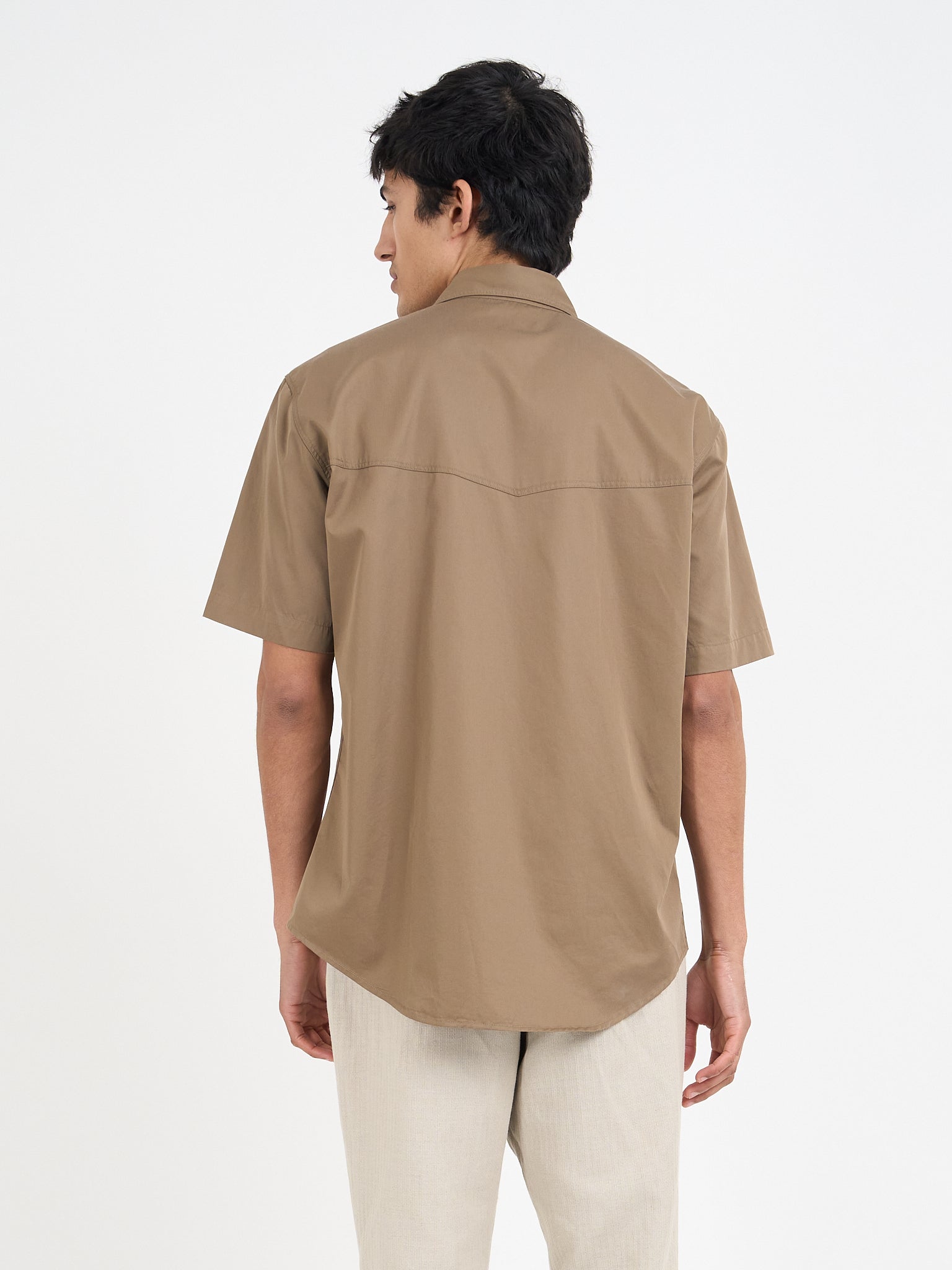 Quito Short Sleeve Shirt Gilman Beige