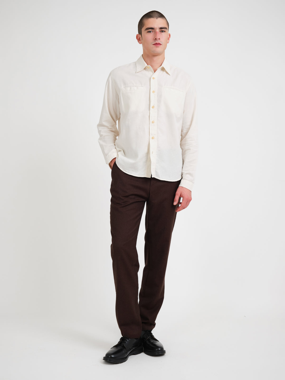 Corby Shirt Donelly Twill Cream