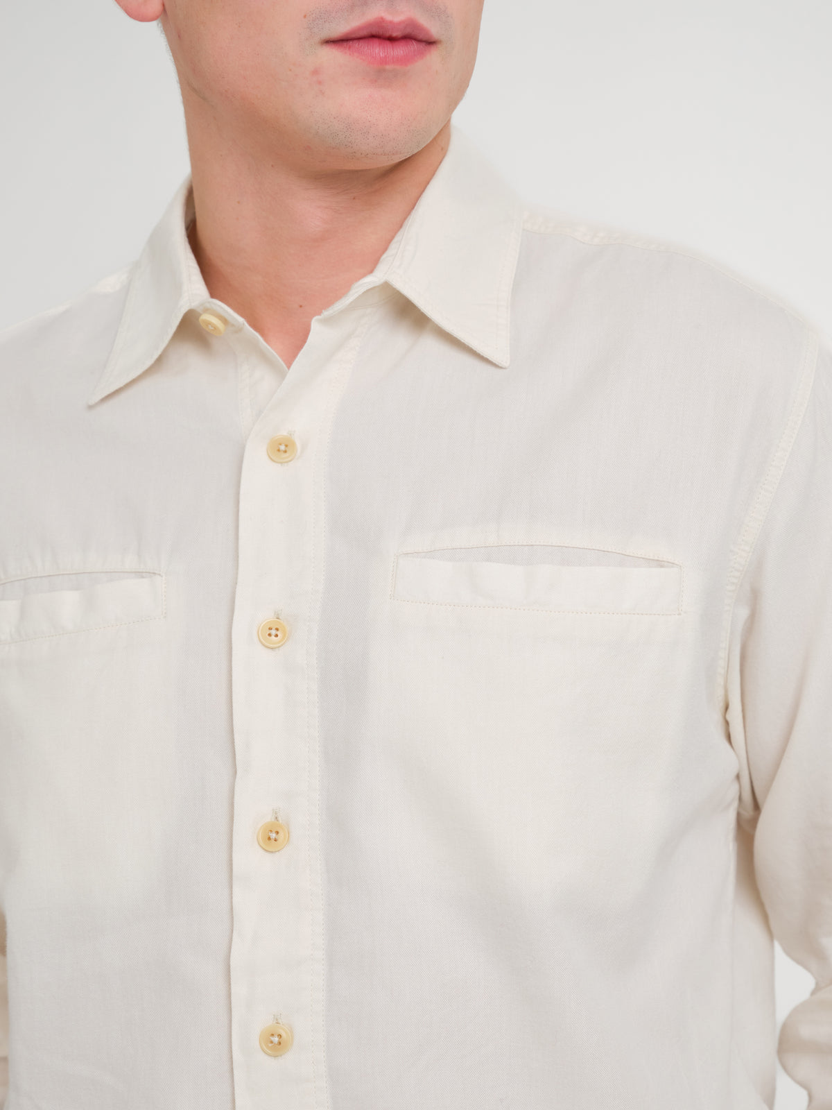 Corby Shirt Donelly Twill Cream