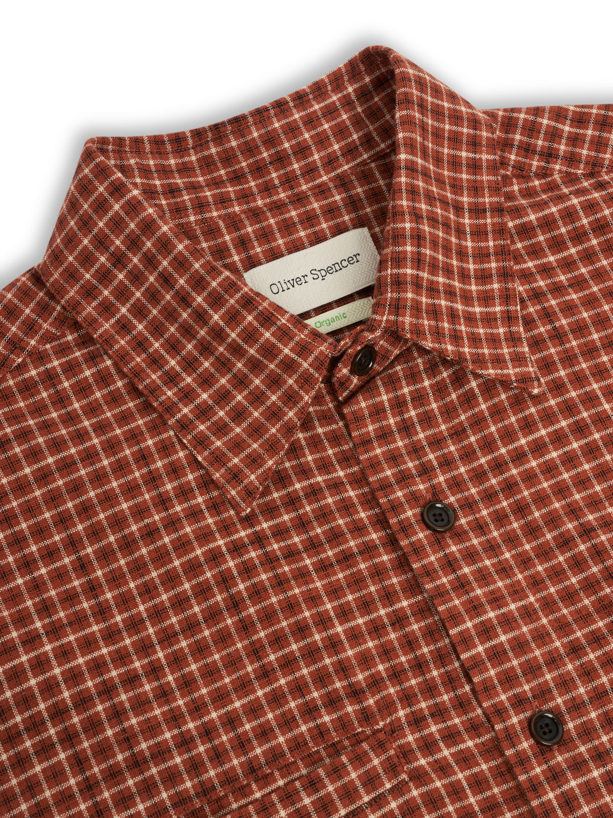 Corby Shirt Fairport Rust Check