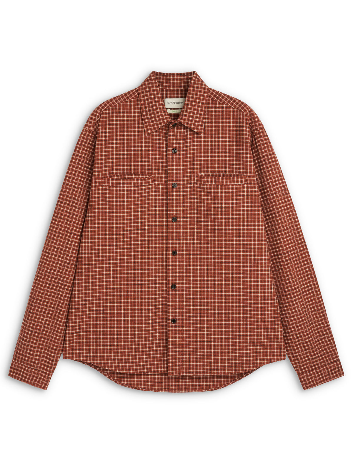 Corby Shirt Fairport Rust Check