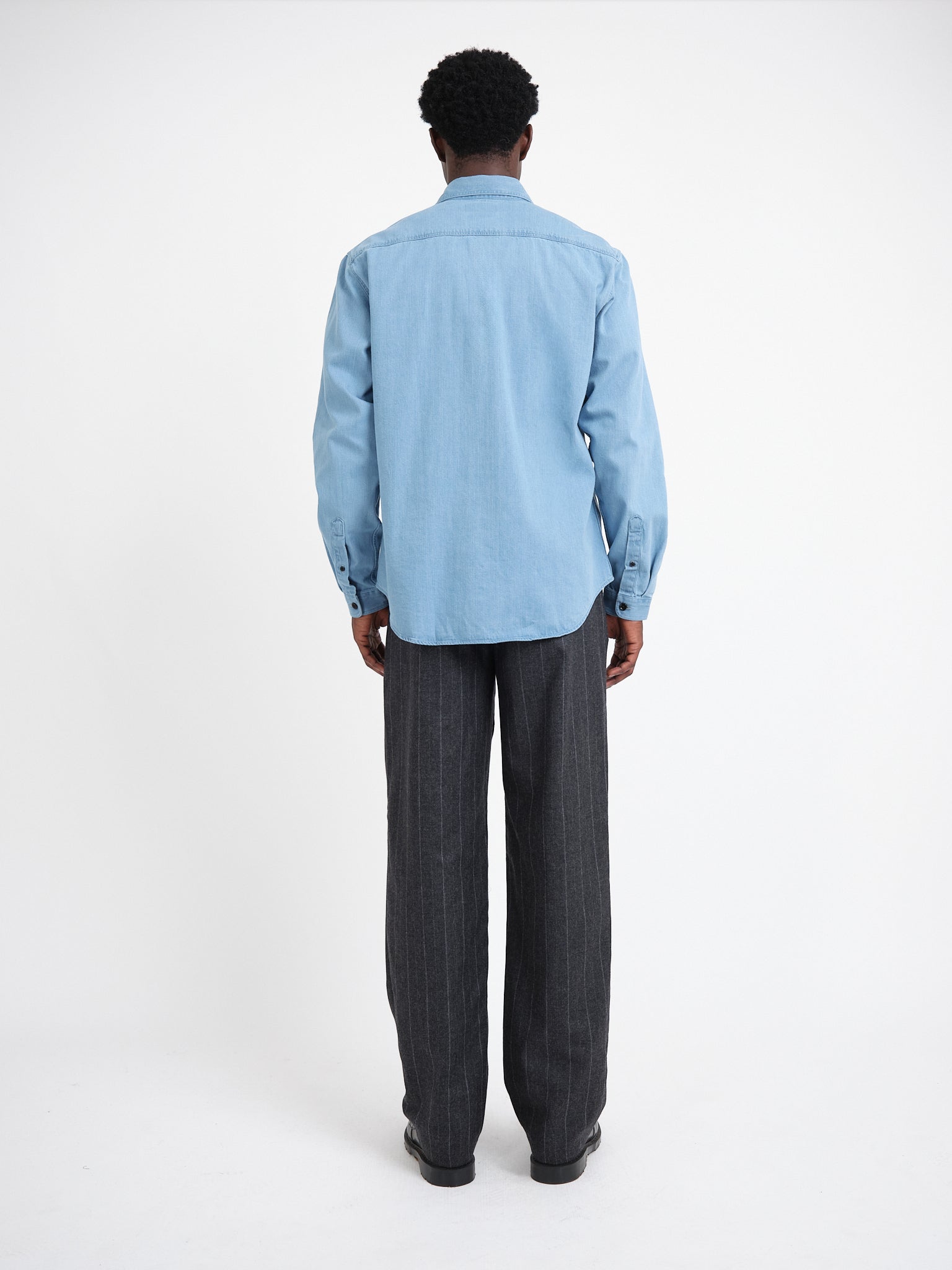 Corby Shirt Mullins Denim Indigo Light