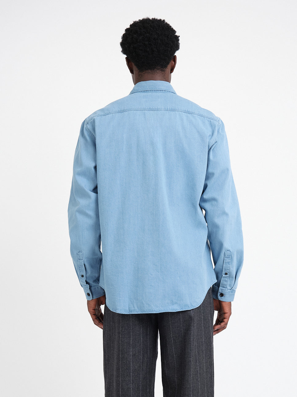 Corby Shirt Mullins Denim Indigo Light