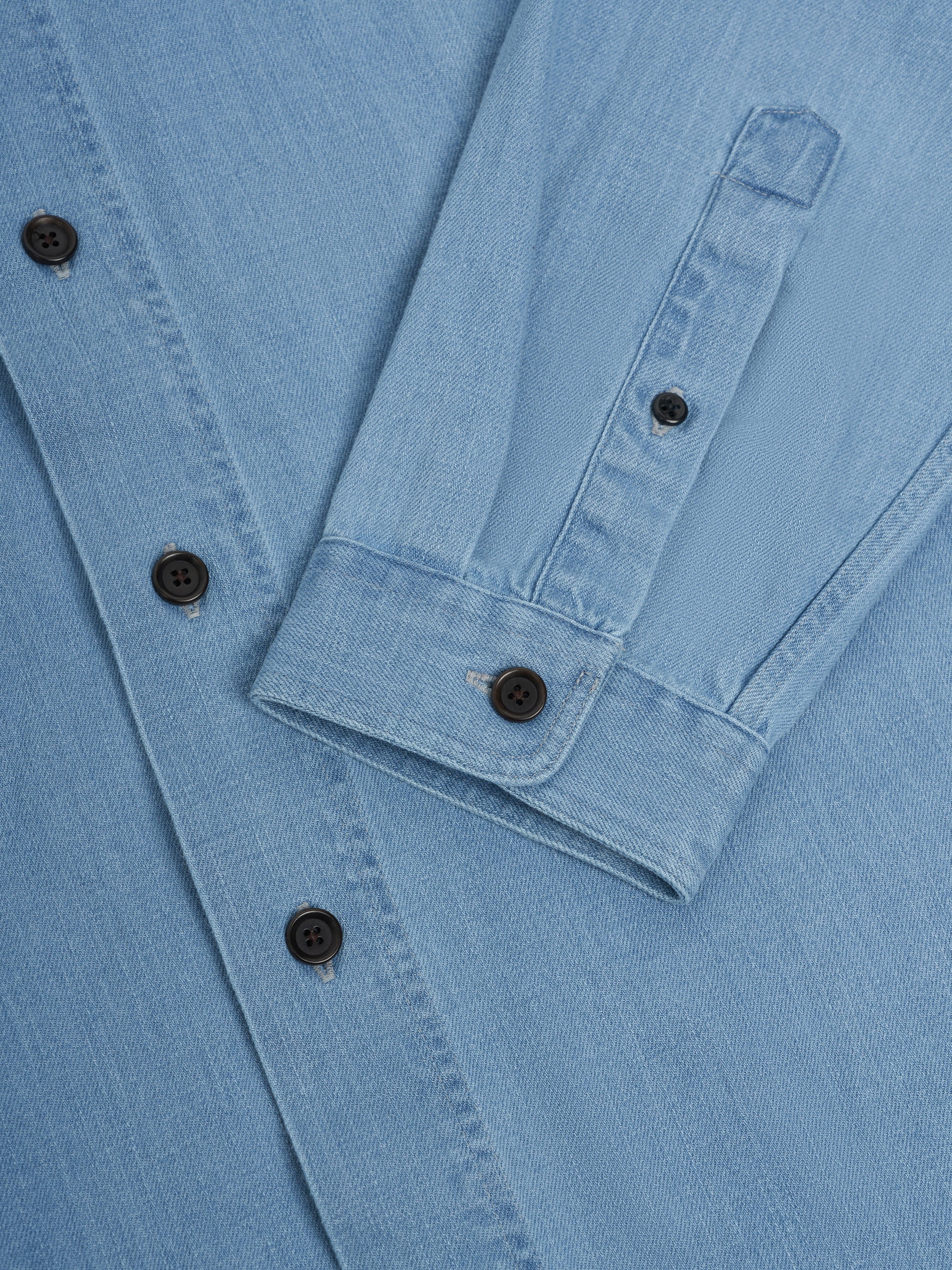 Corby Shirt Mullins Denim Indigo Light