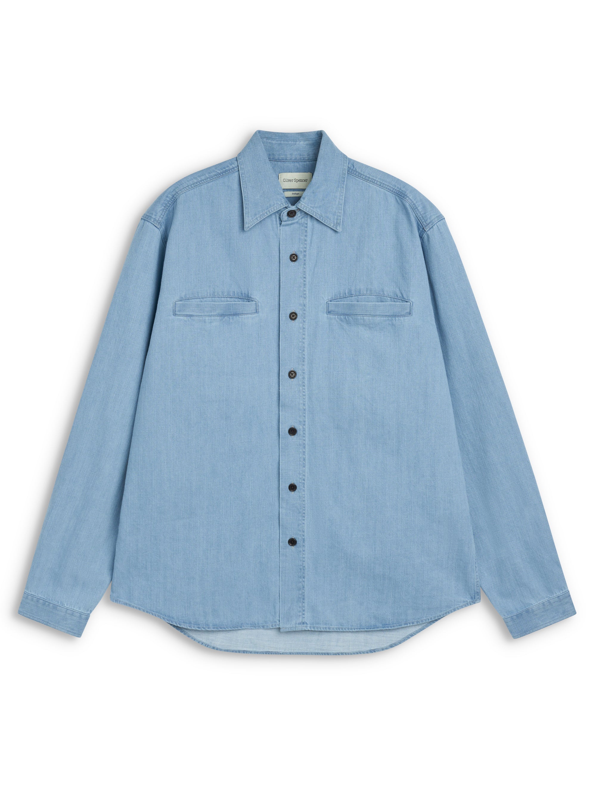 Corby Shirt Mullins Denim Indigo Light