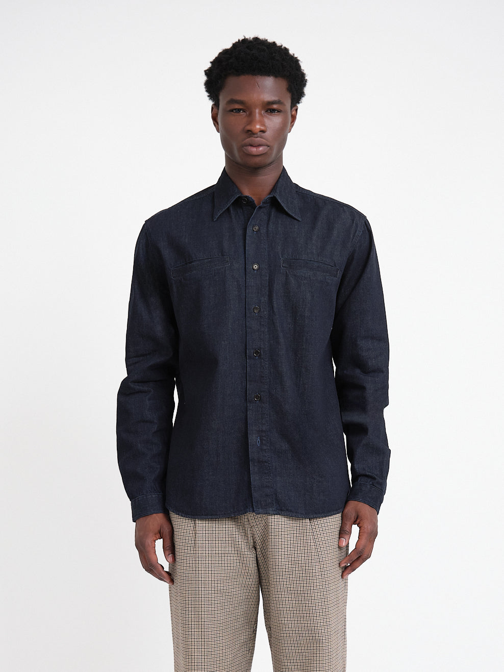Corby Shirt Mullins Denim Indigo Rinse