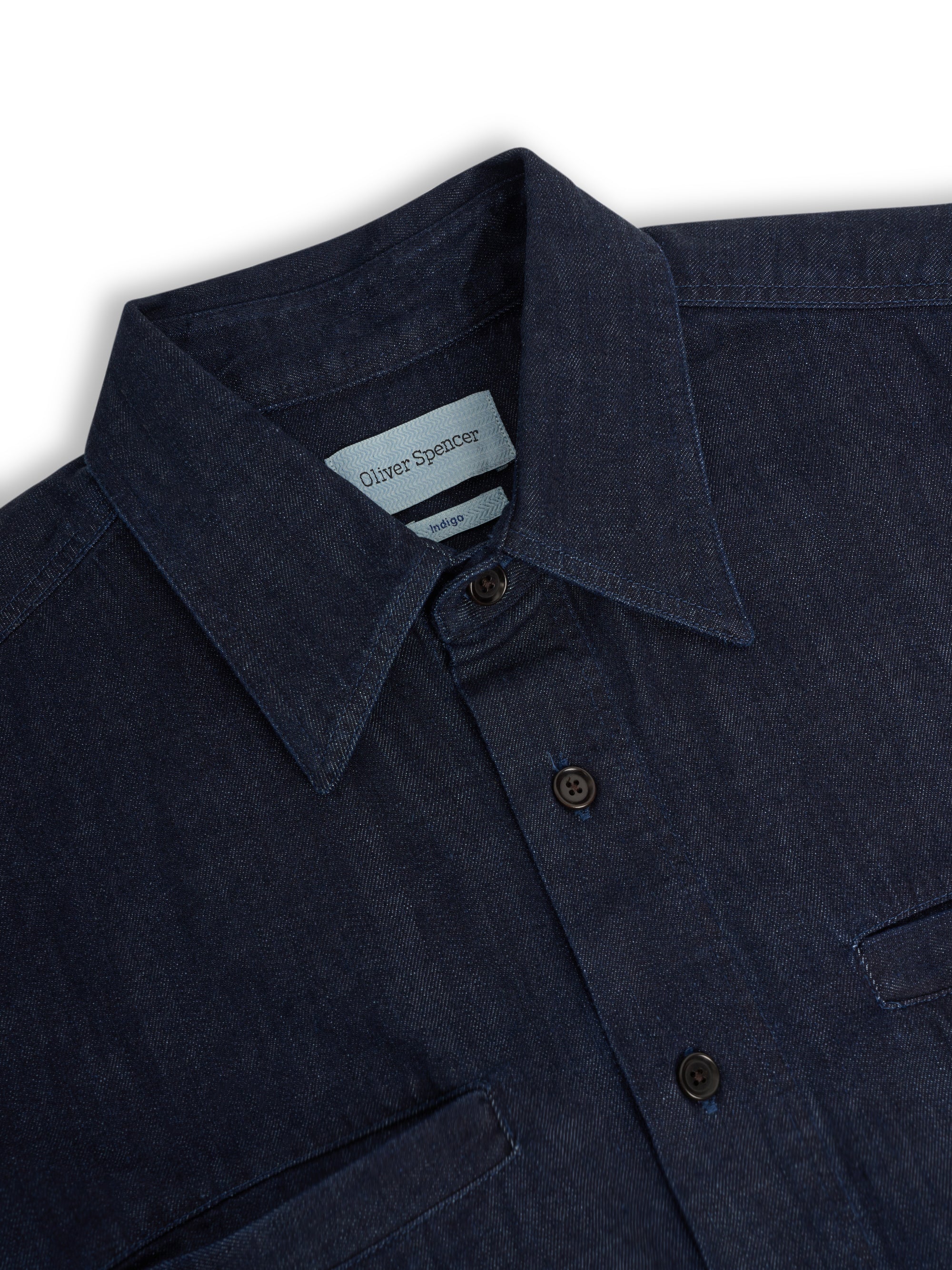 Corby Shirt Mullins Denim Indigo Rinse