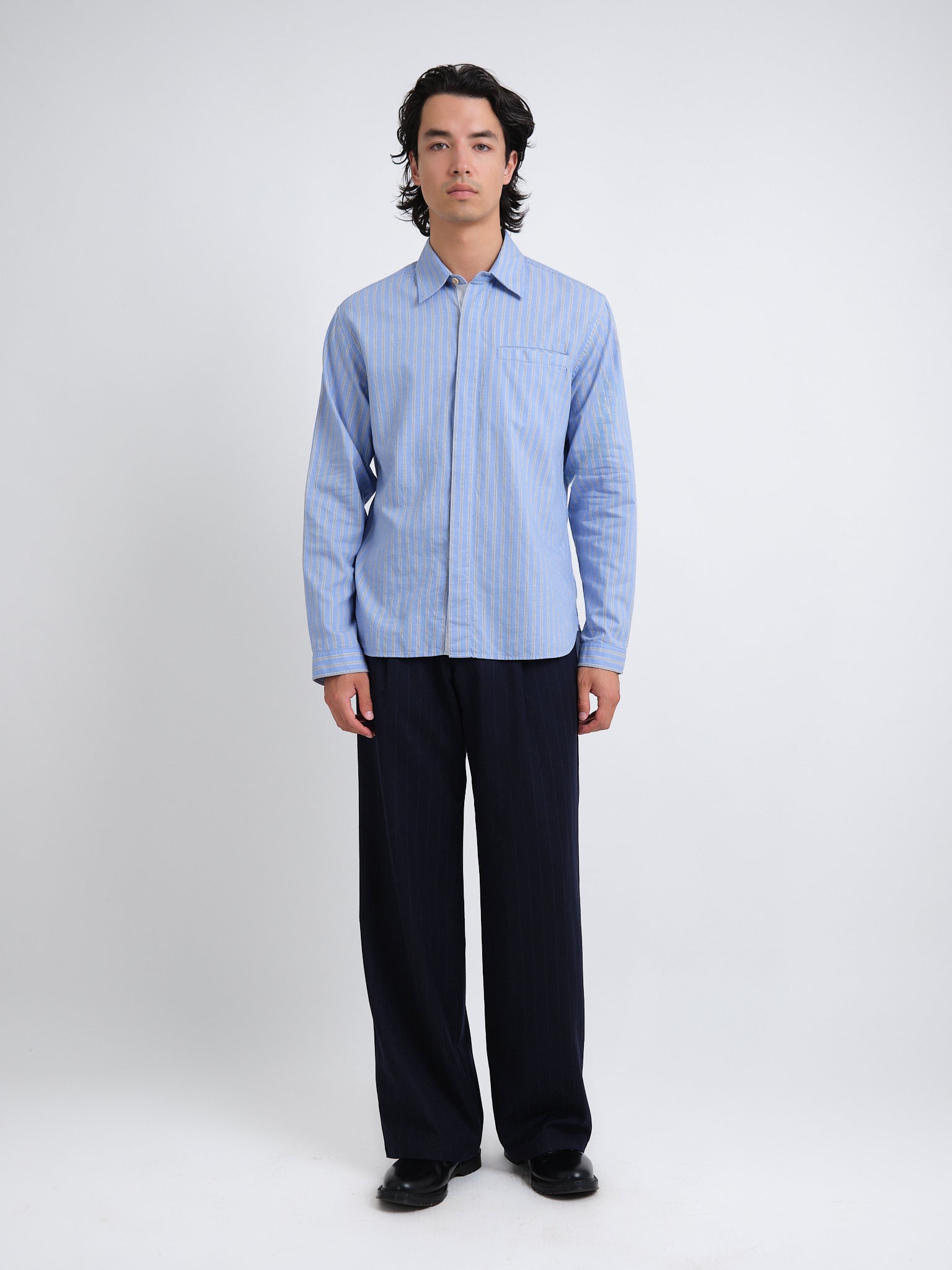 Mulvey Shirt Annette Blue