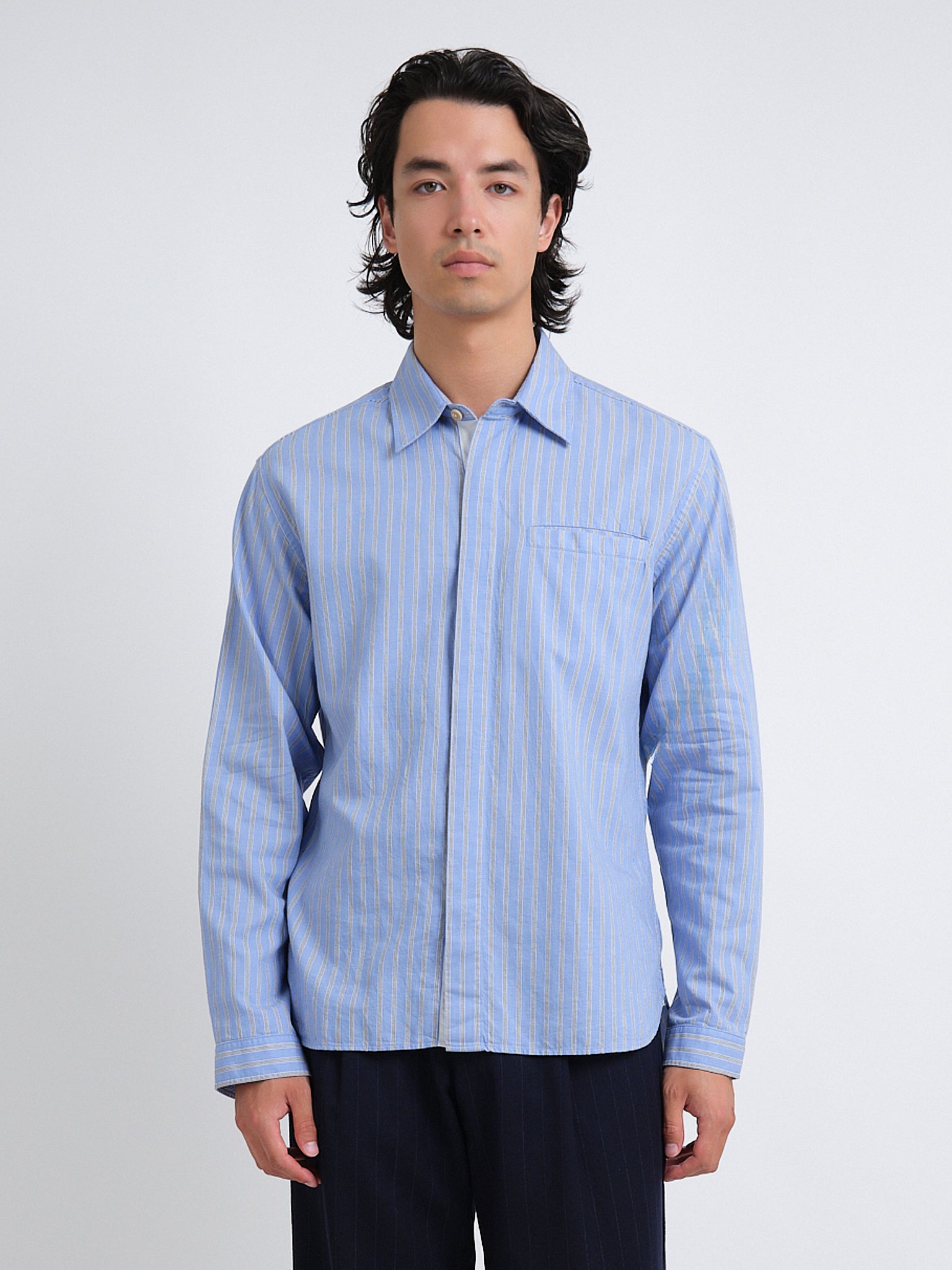Mulvey Shirt Annette Blue