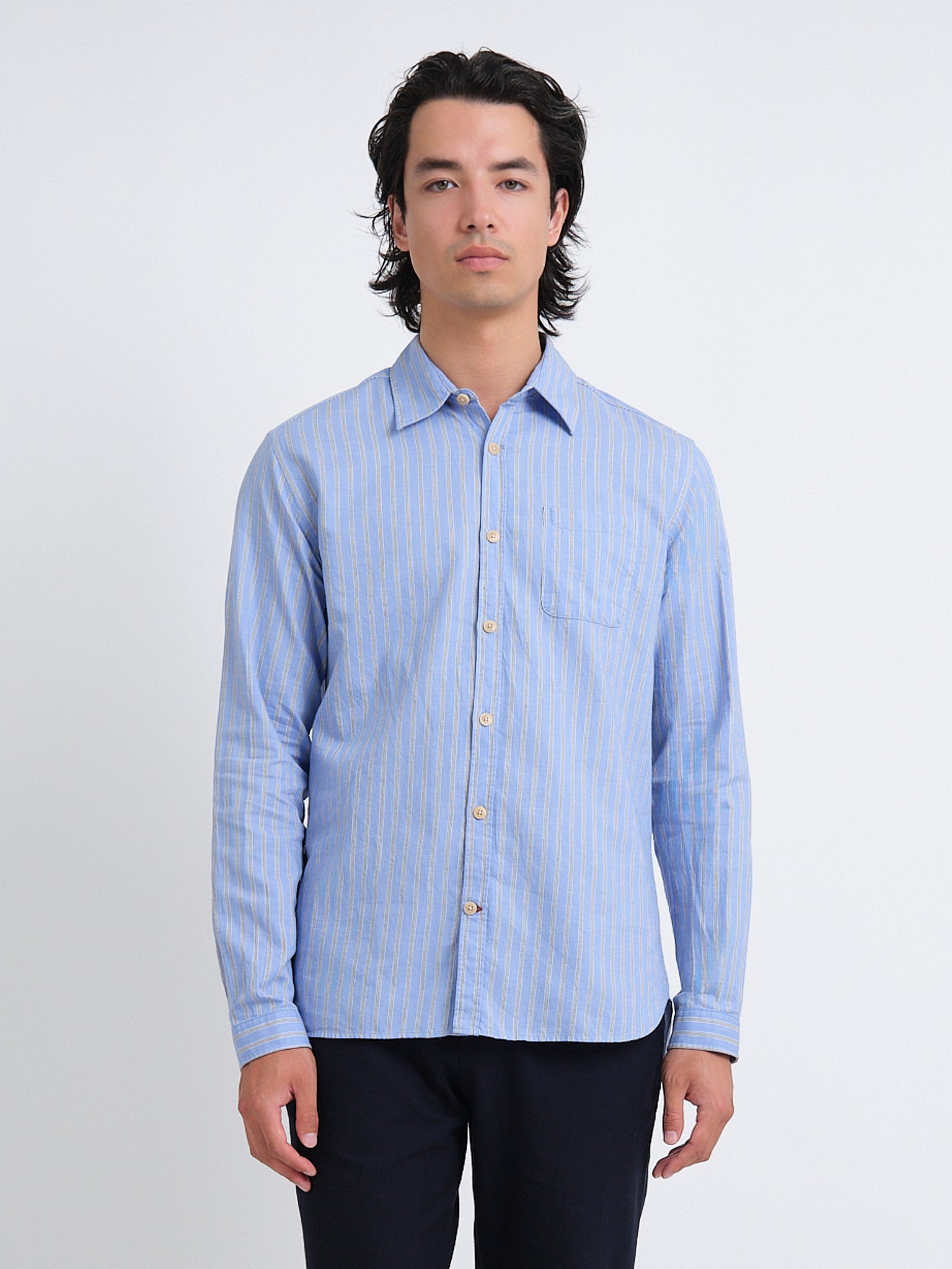 New York Special Shirt Annette Blue