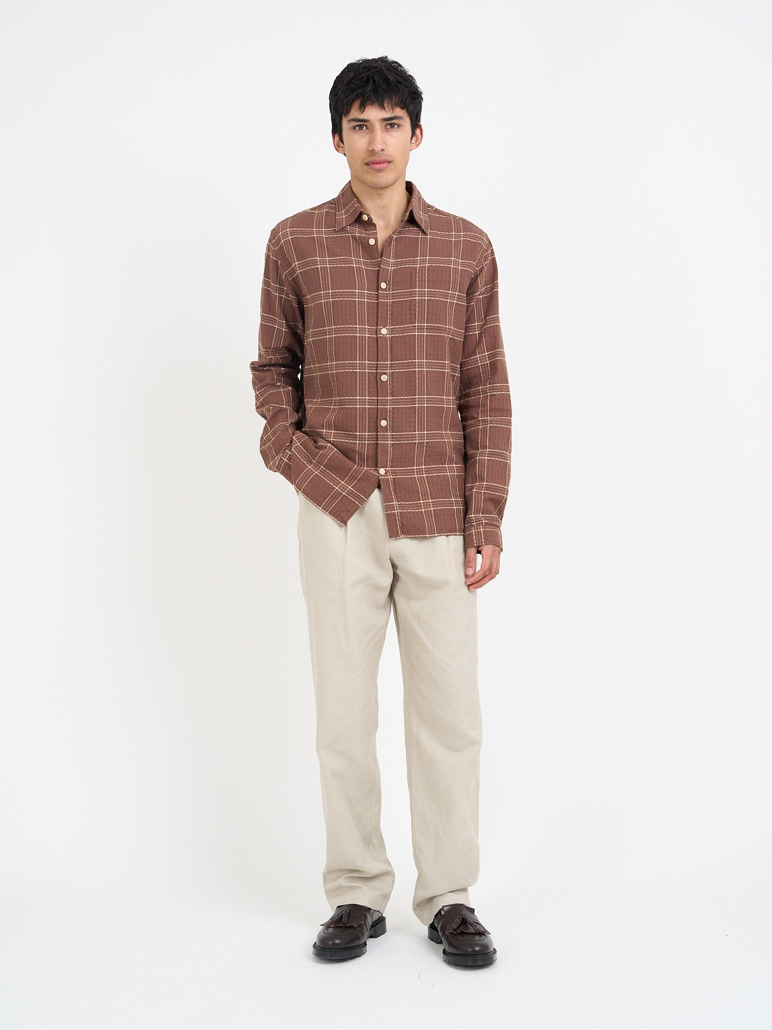New York Special Shirt Connell Brown