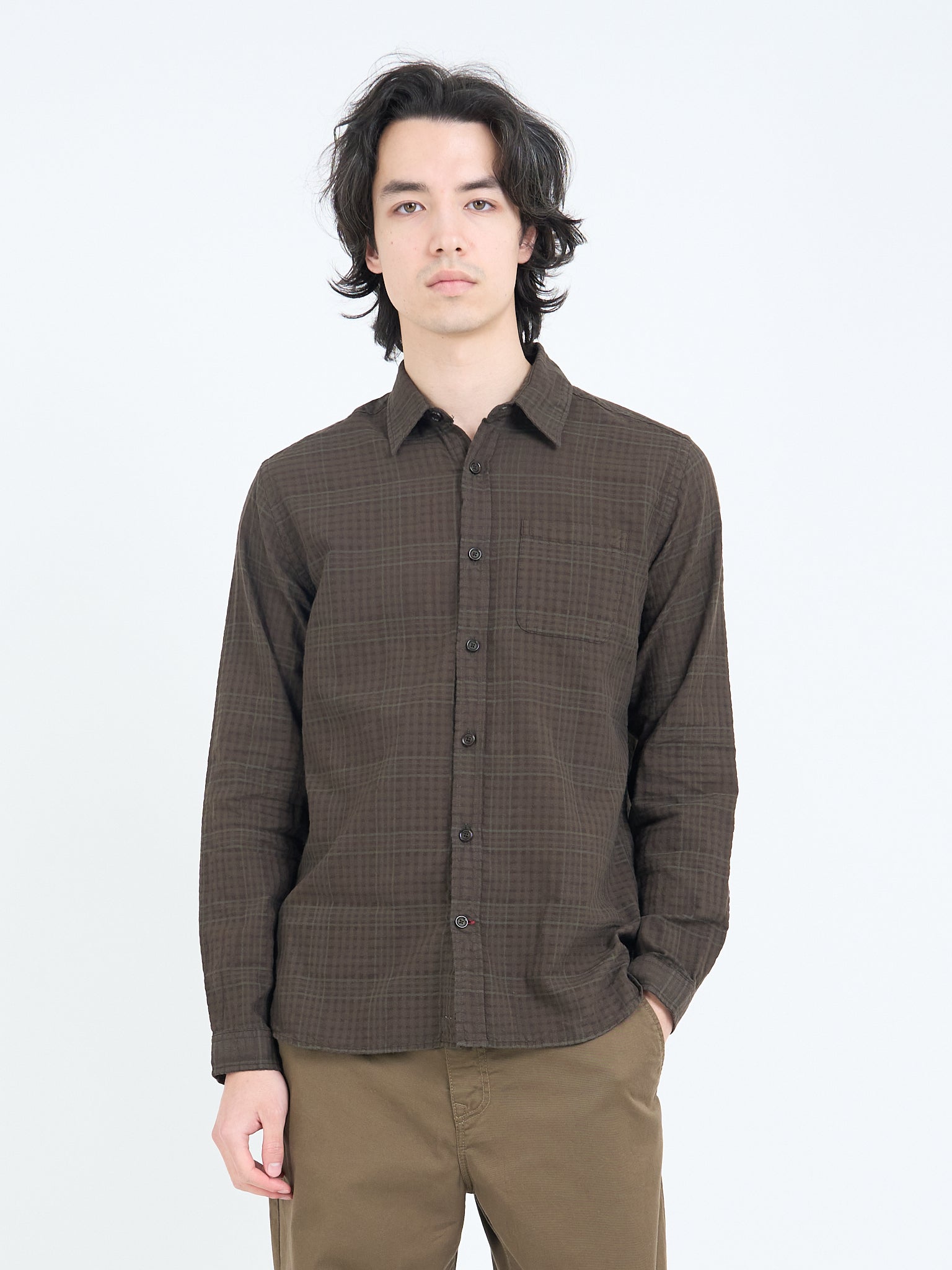 New York Special Shirt Connell Chocolate Brown