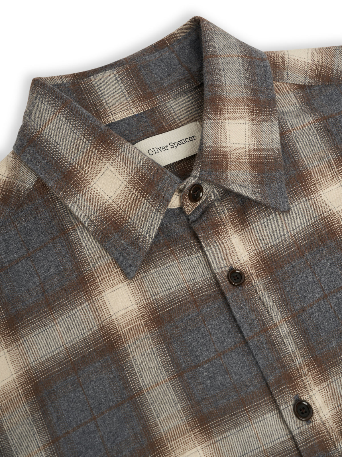 New York Special Shirt Fiori Grey Check