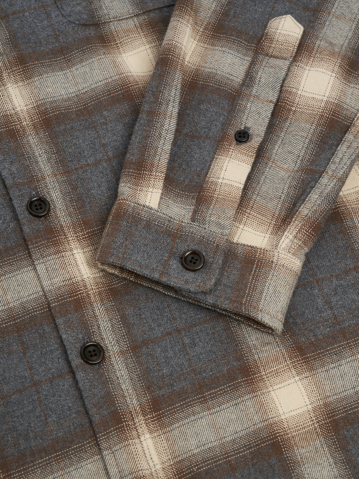 New York Special Shirt Fiori Grey Check