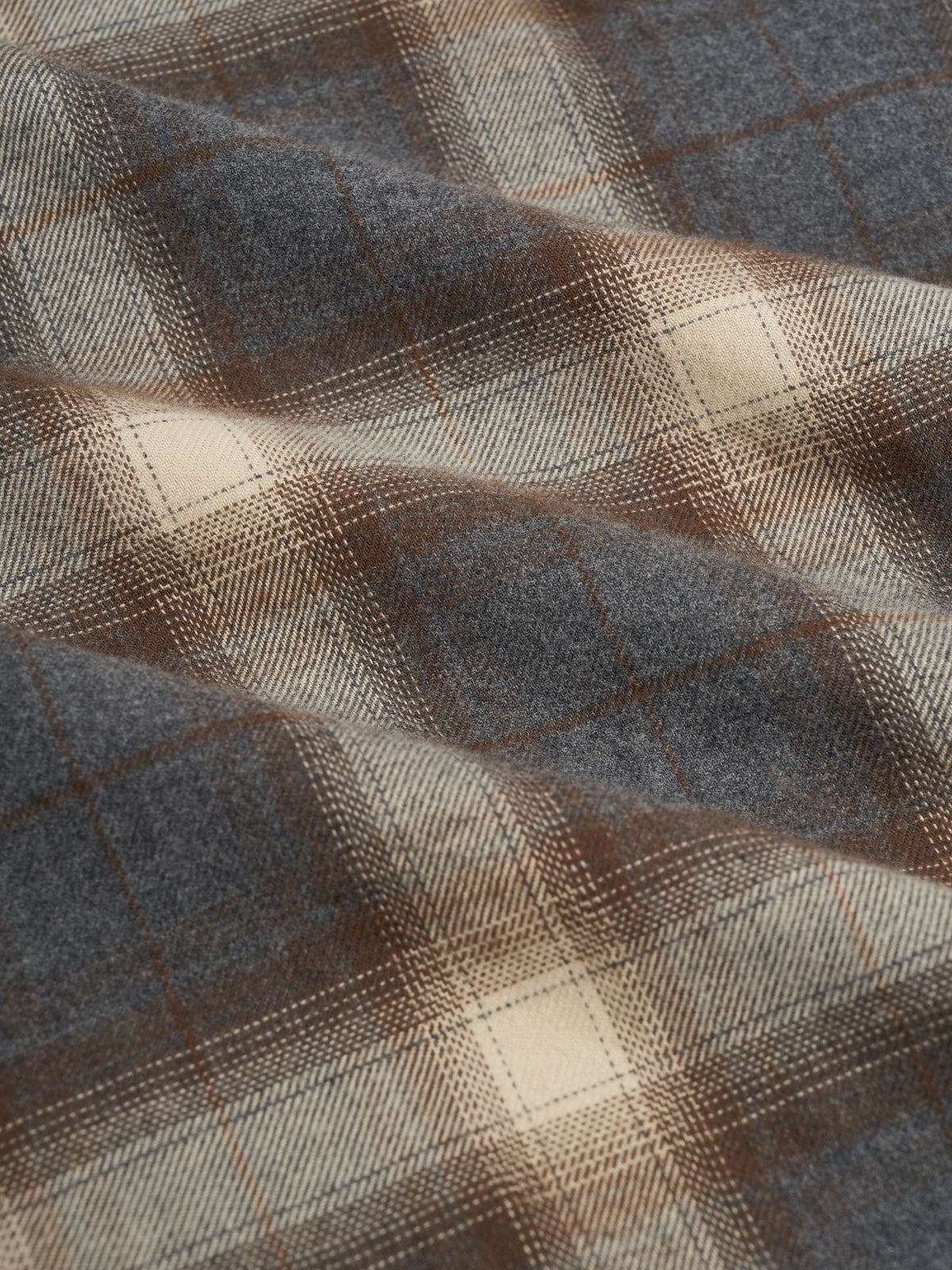 New York Special Shirt Fiori Grey Check